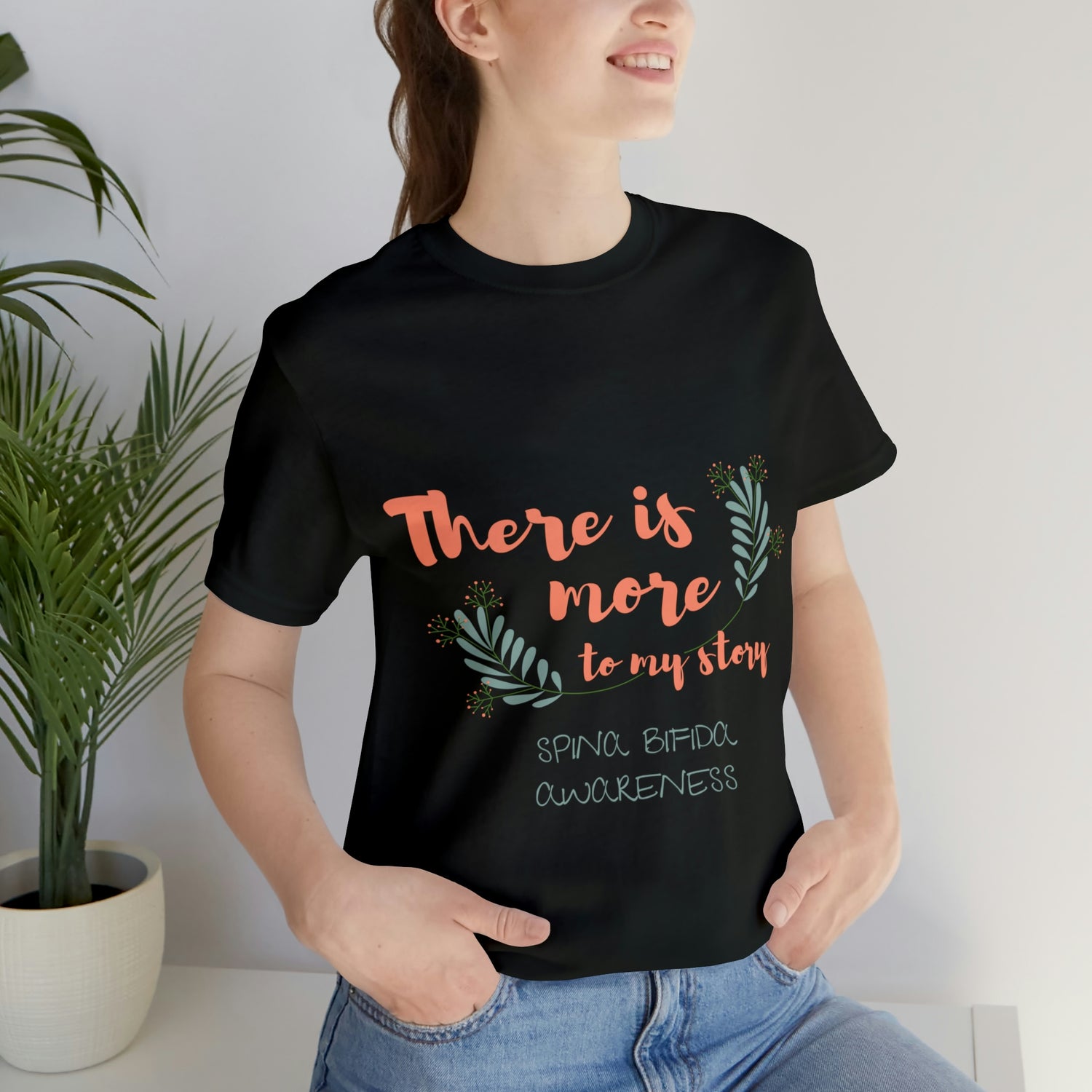 There Is More To My Story Spina Bifida Awareness - Unisex Jersey Short Sleeve Tee