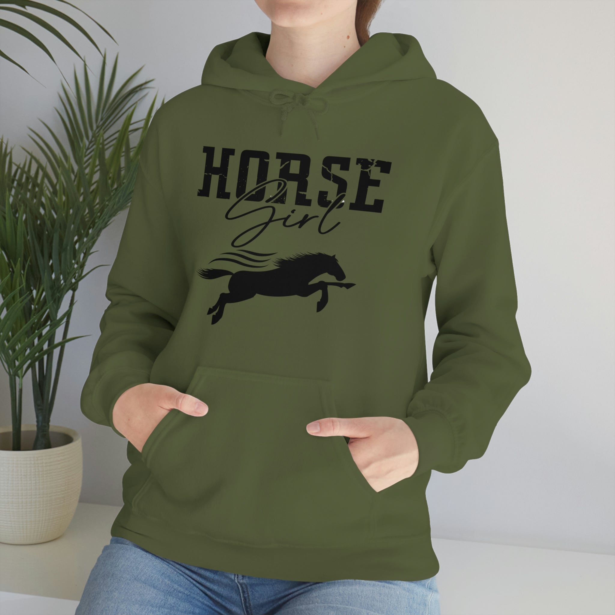 Horse Girl - Unisex Heavy Blend™ Hooded Sweatshirt