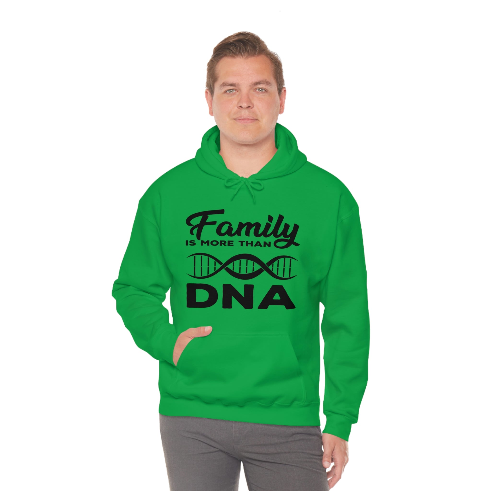 Family Is More Than DNA - Unisex Heavy Blend™ Hooded Sweatshirt