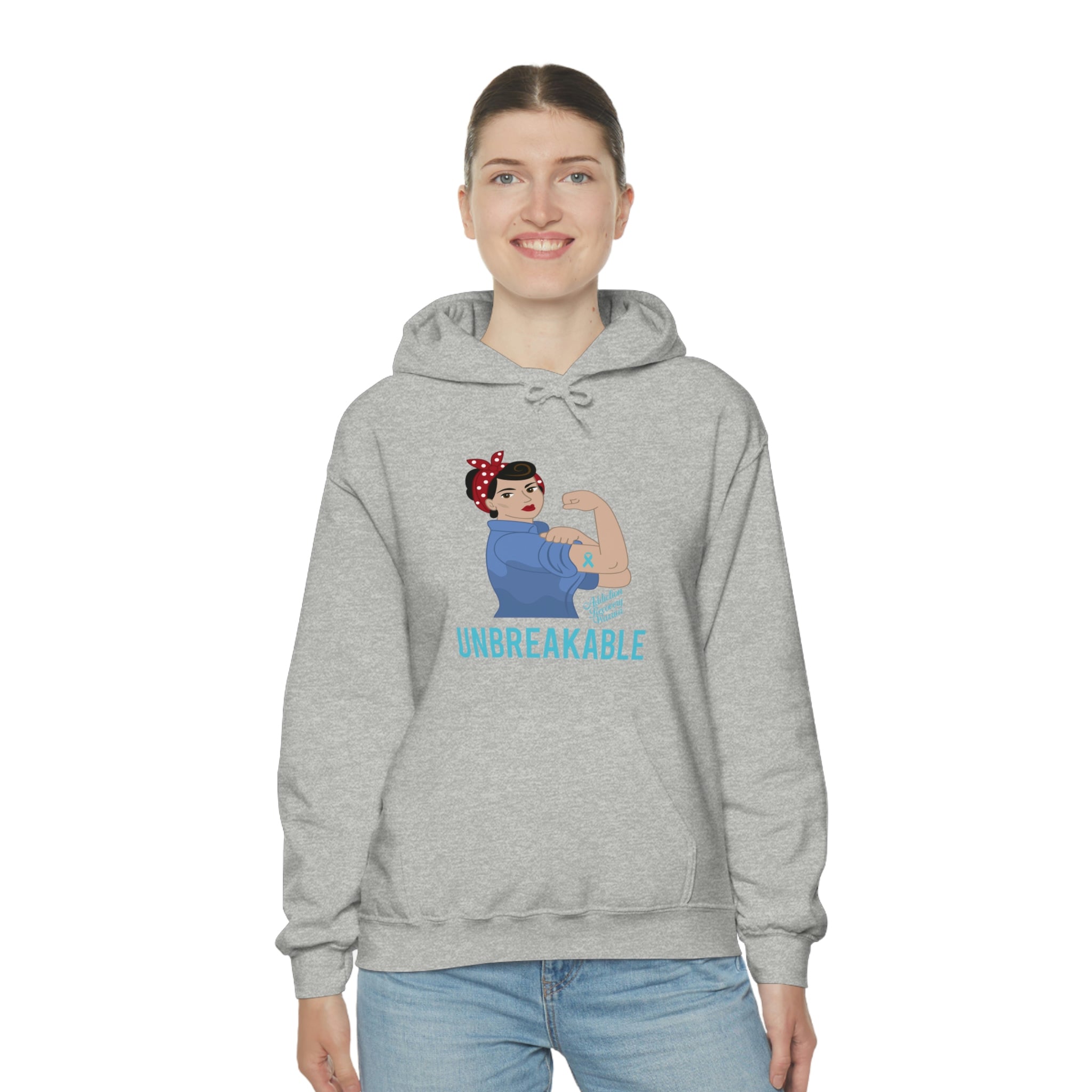 Unbreakable - Unisex Heavy Blend™ Hooded Sweatshirt