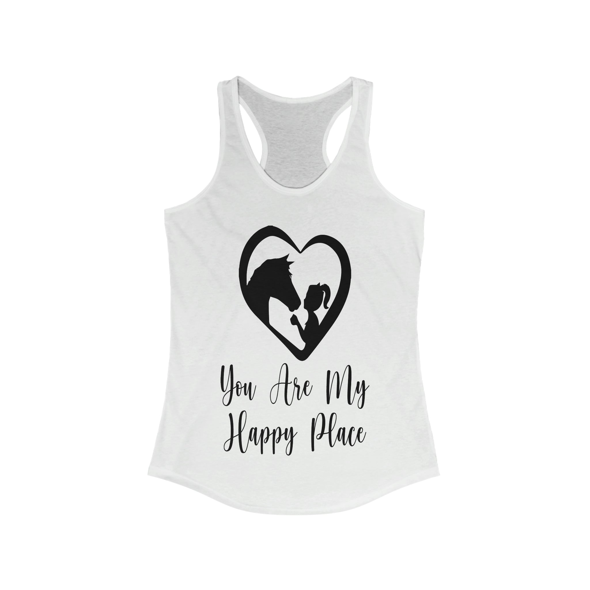 You Are My Happy Place - Racerback Tank Top