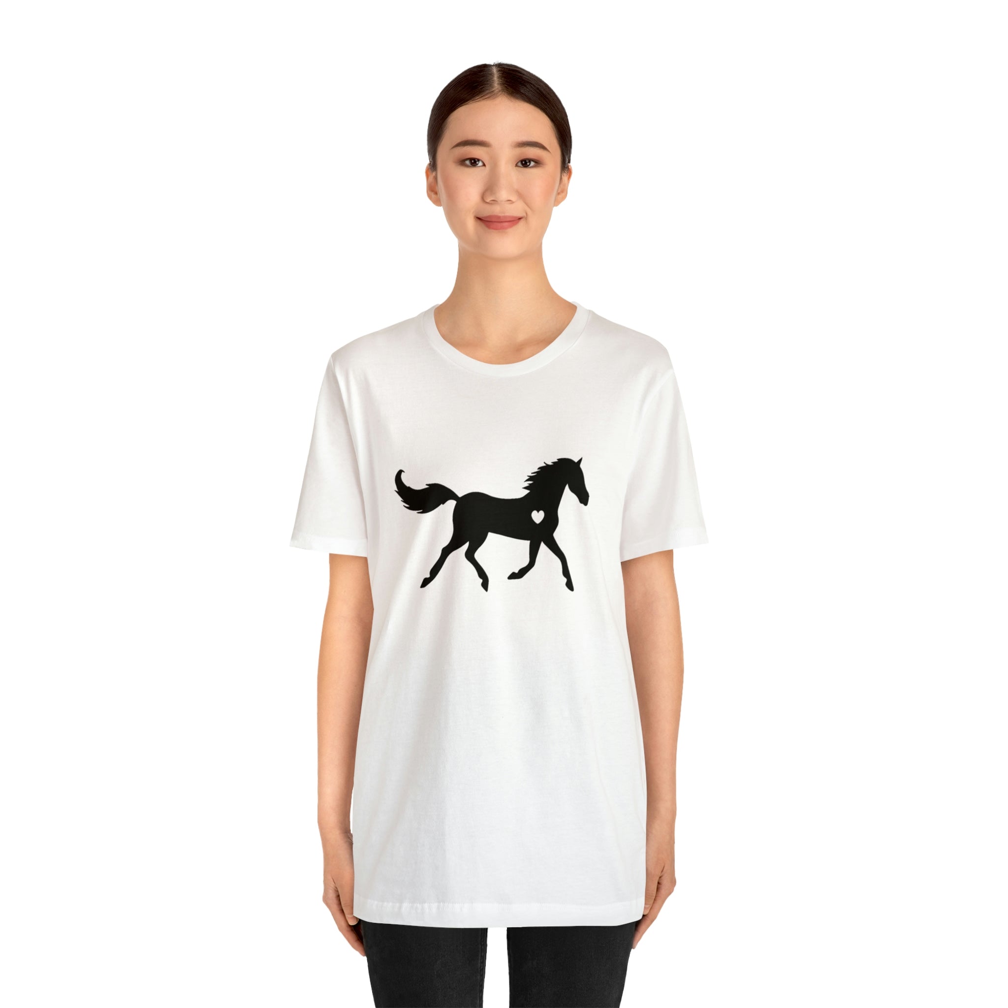 Horse Heart - Unisex Jersey Short Sleeve Tee