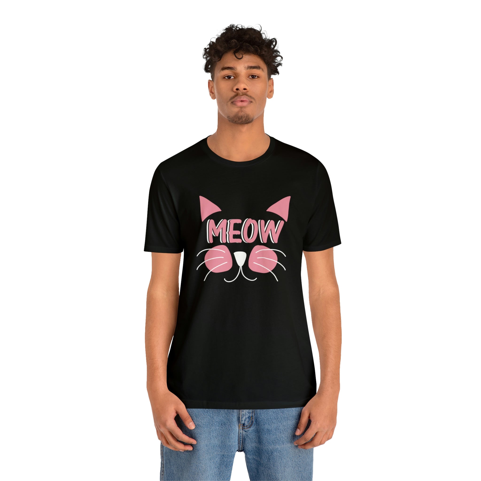 Meow - Unisex Jersey Short Sleeve Tee