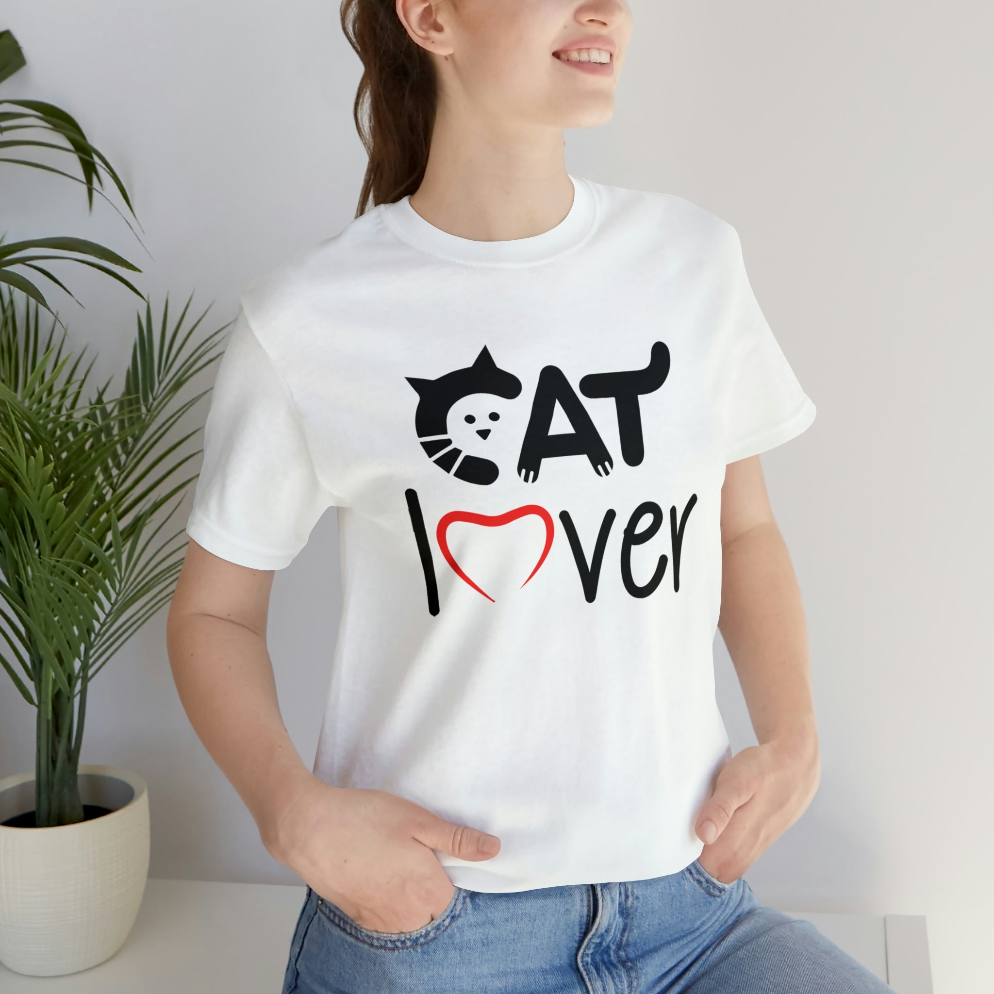 Cat Lover - Unisex Jersey Short Sleeve Tee