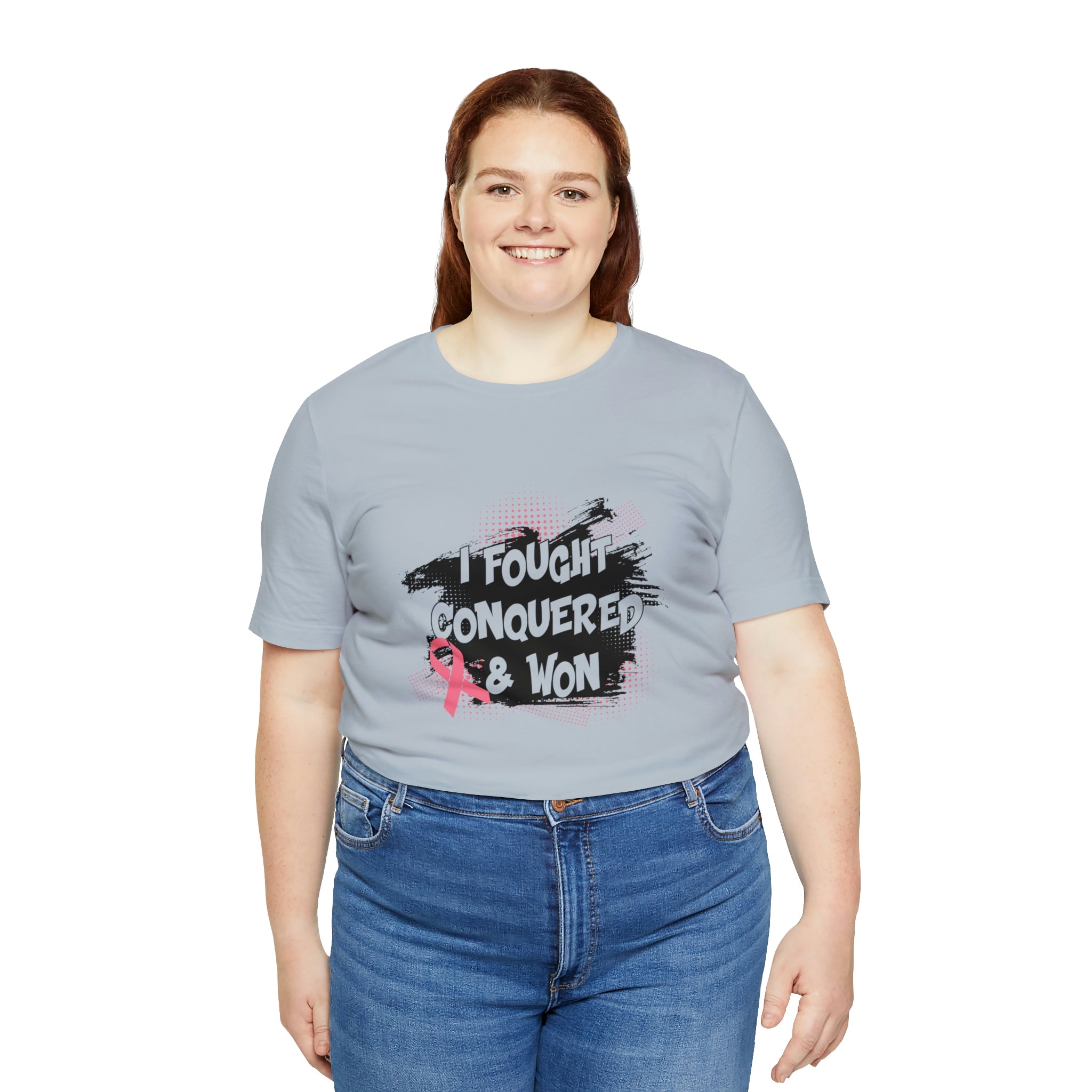 I Fought Conquered & Won - Unisex Jersey Short Sleeve Tee