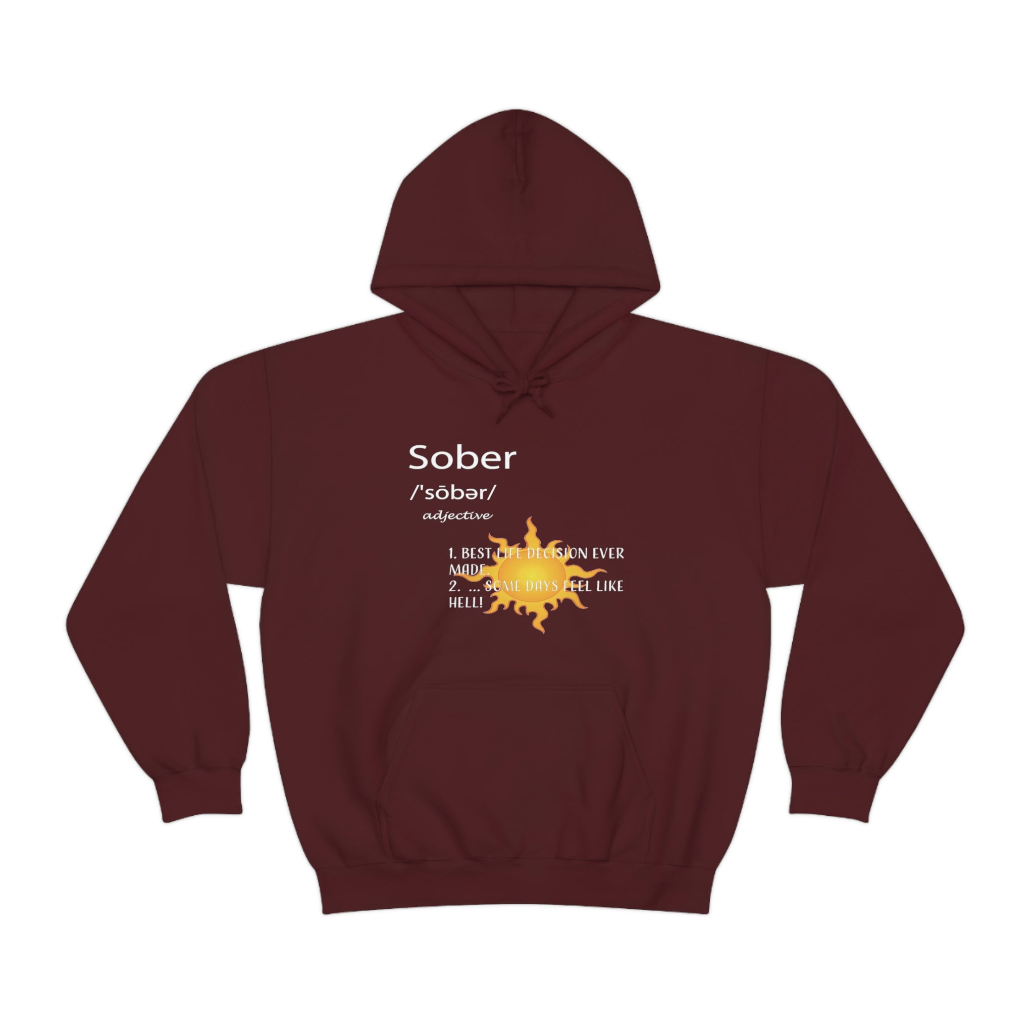 Sober - Unisex Heavy Blend™ Hooded Sweatshirt