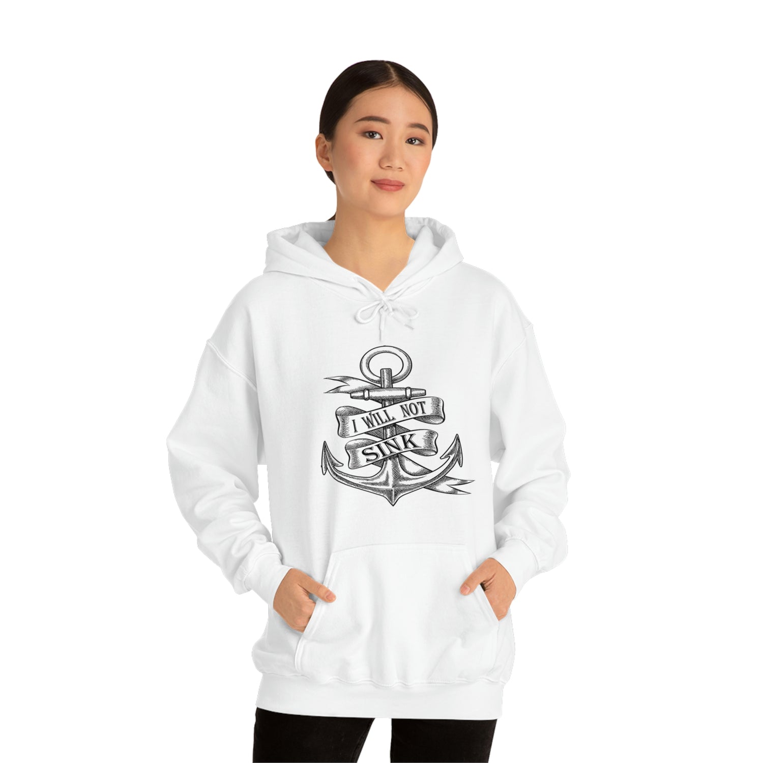I Will Not Sink - Unisex Heavy Blend™ Hooded Sweatshirt