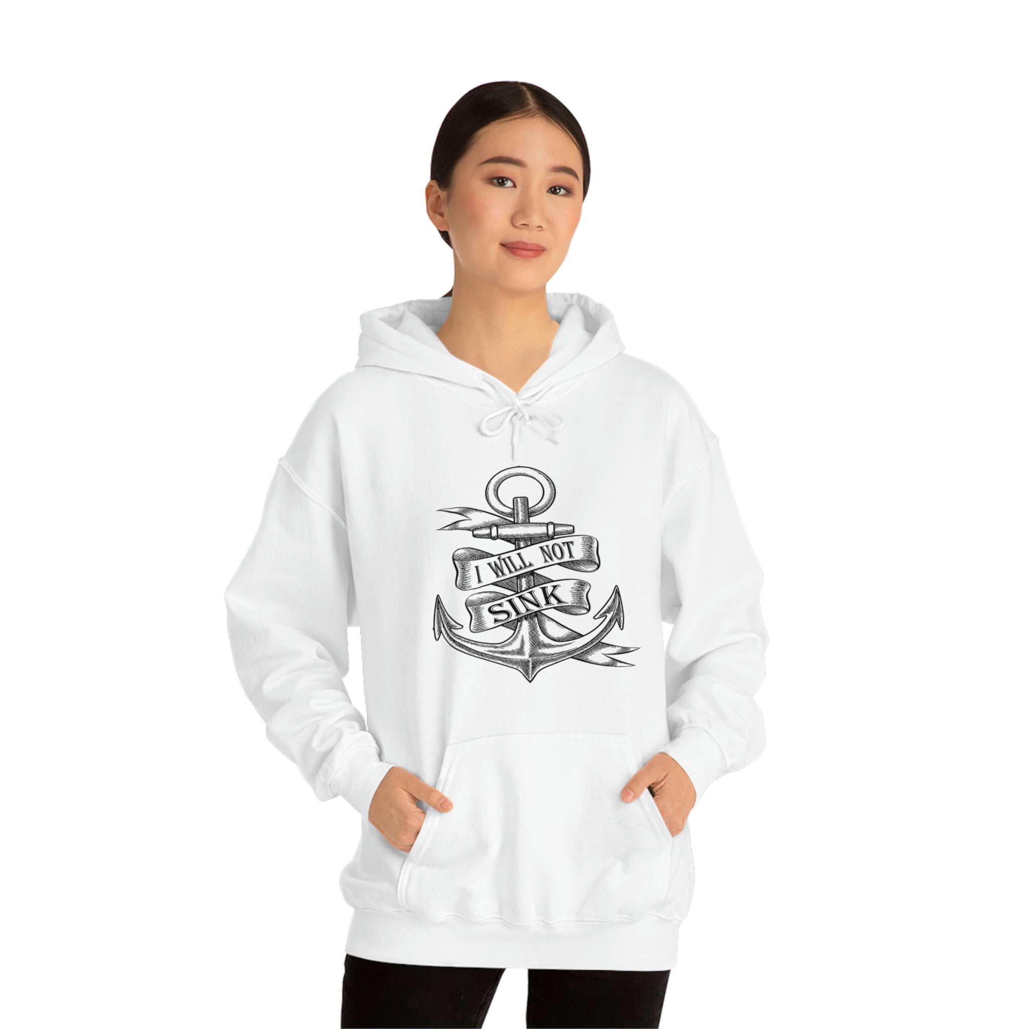 I Will Not Sink - Unisex Heavy Blend™ Hooded Sweatshirt