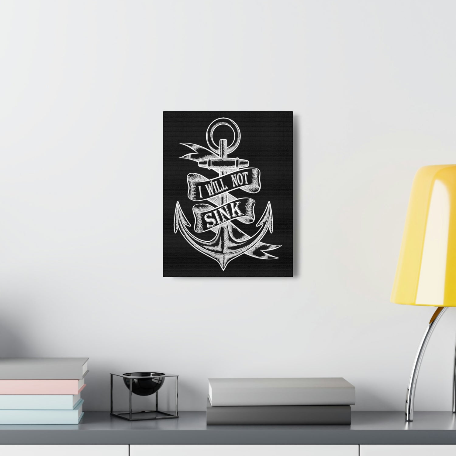 I Will Not Sink - Canvas Print