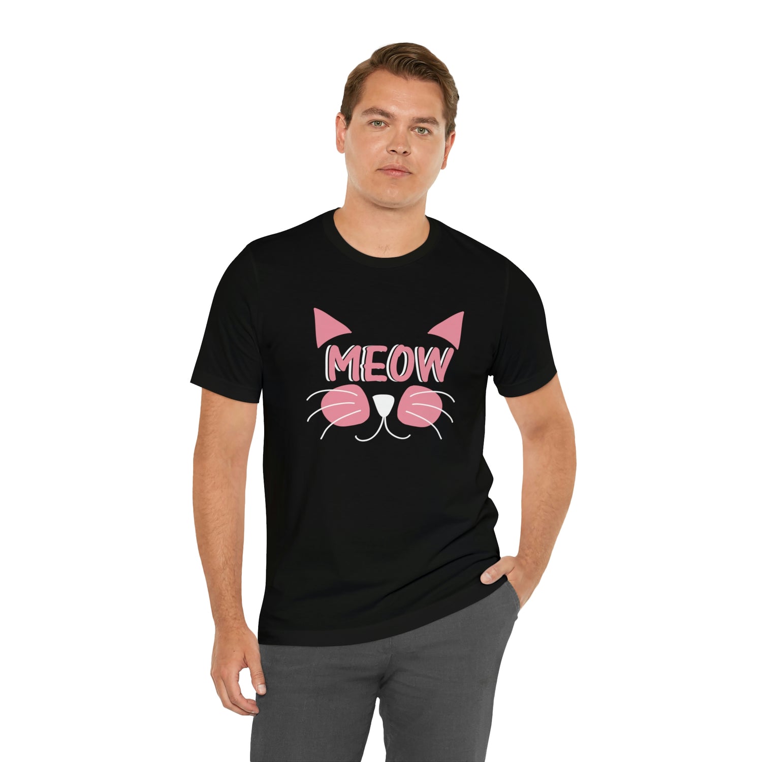 Meow - Unisex Jersey Short Sleeve Tee