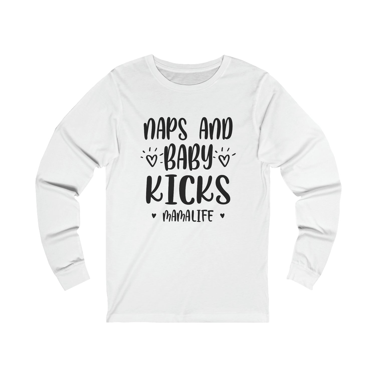 Naps & Baby Kicks - Unisex Jersey Long Sleeve Tee