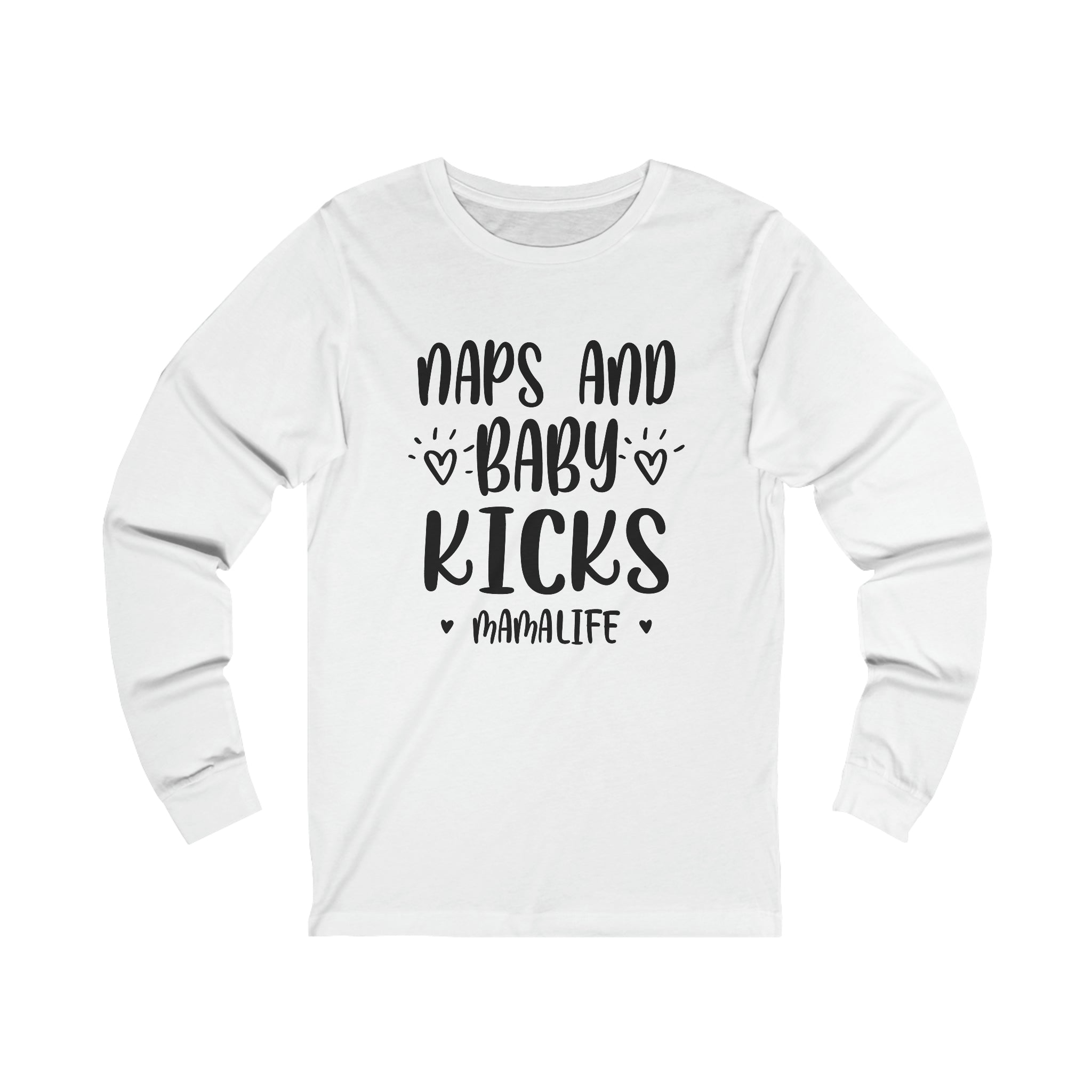 Naps & Baby Kicks - Unisex Jersey Long Sleeve Tee
