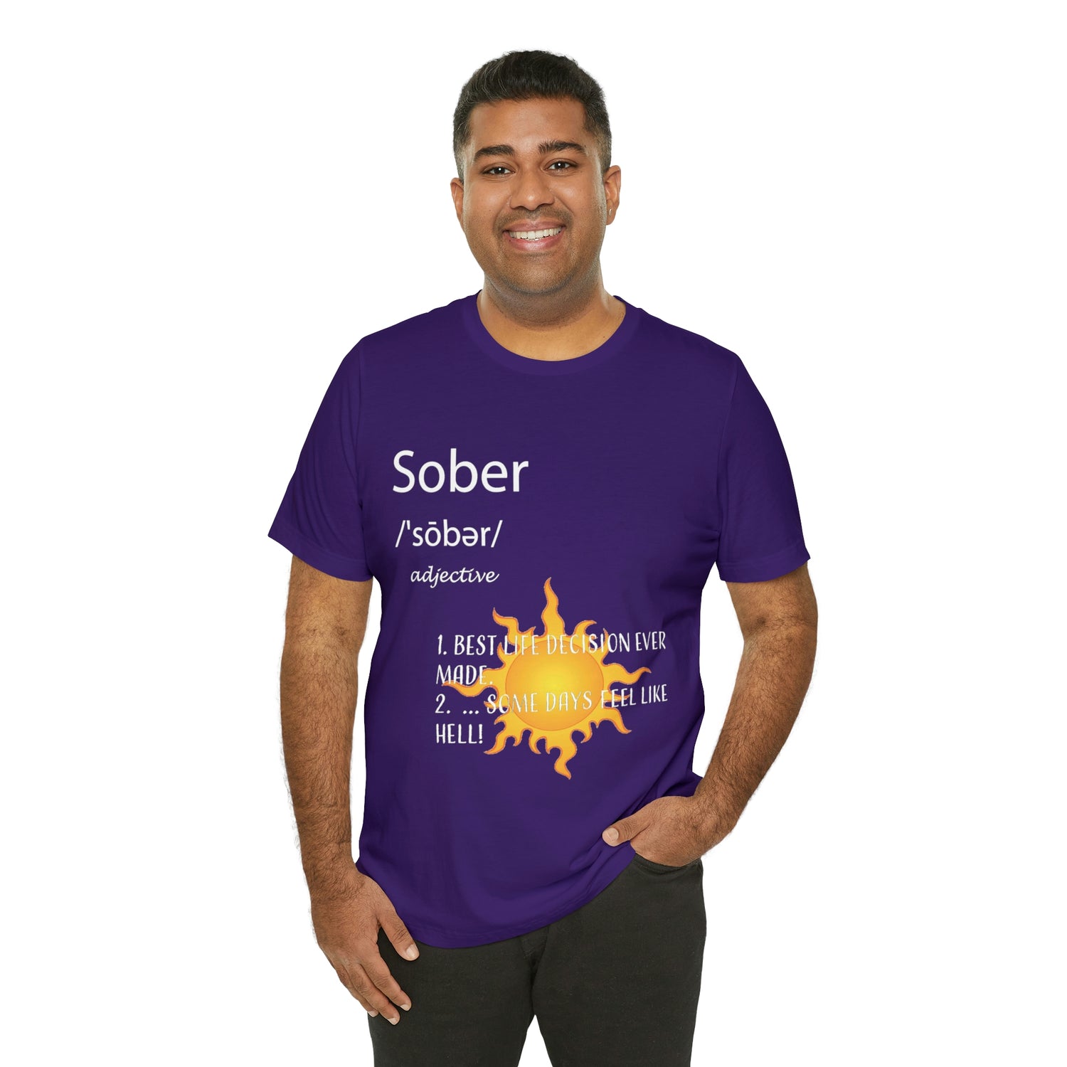 Sober - Unisex Jersey Short Sleeve Tee