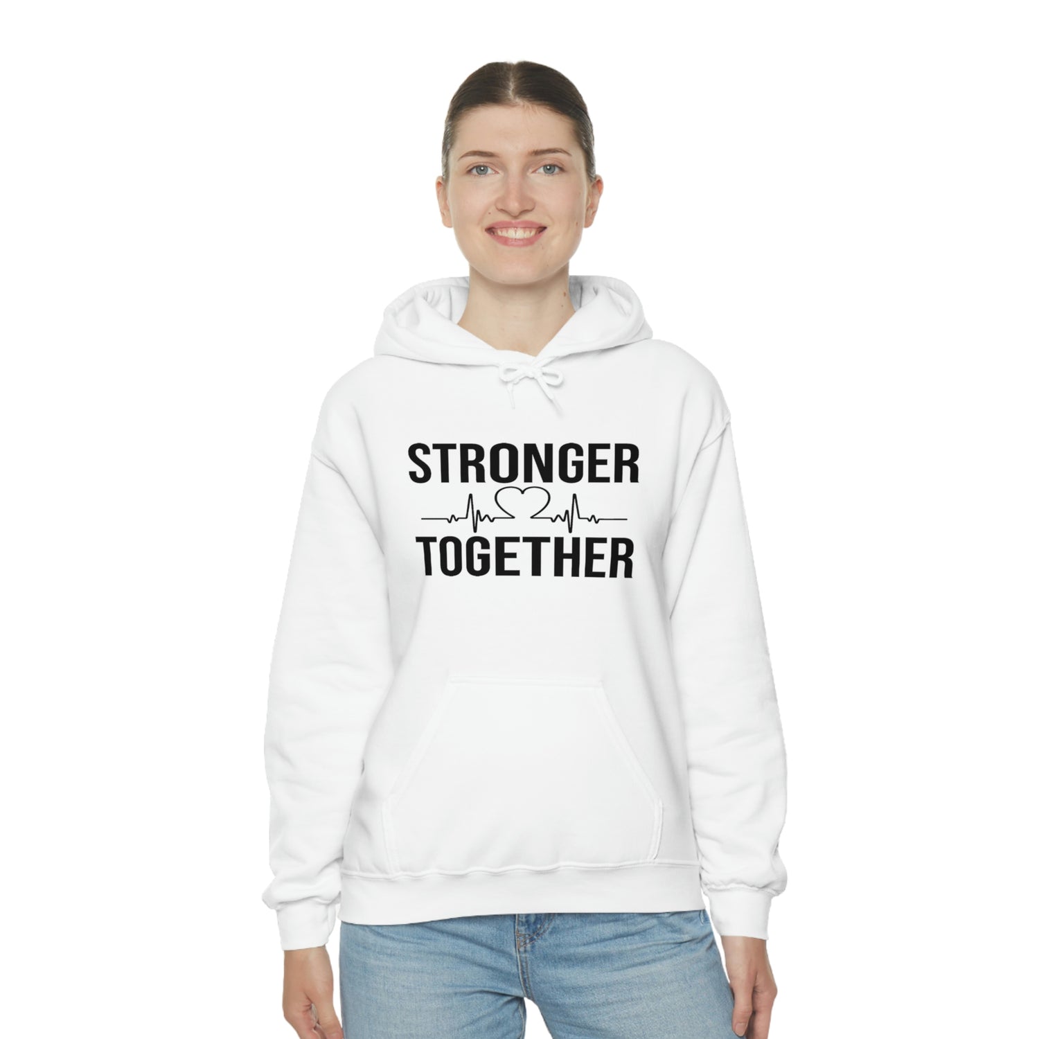 Stronger Together - Unisex Heavy Blend™ Hooded Sweatshirt