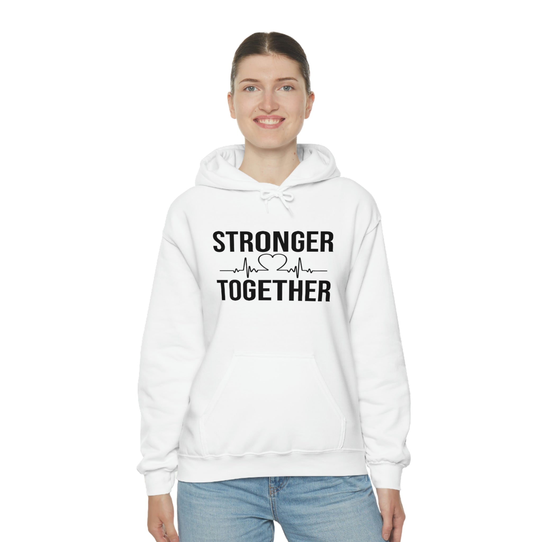 Stronger Together - Unisex Heavy Blend™ Hooded Sweatshirt