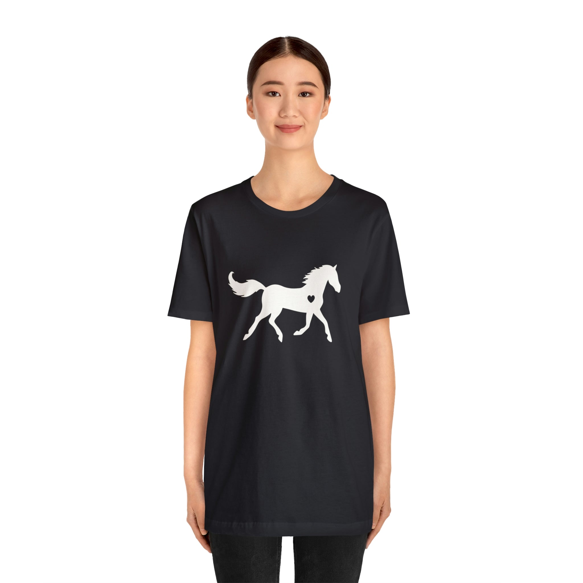 Horse Heart - Unisex Jersey Short Sleeve Tee