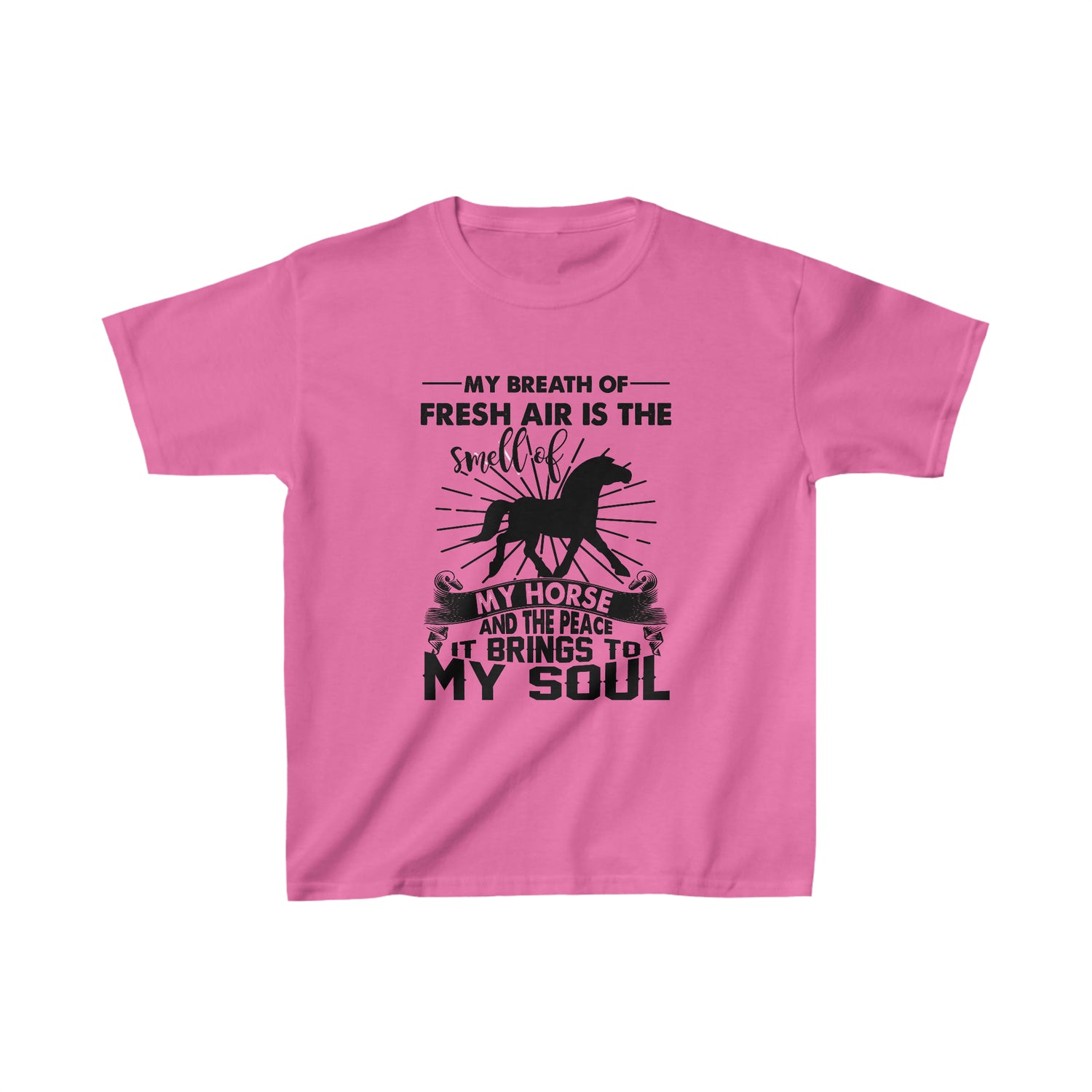 My Breath Of Fresh Air Is The Smell Of My Horse  - Kid&