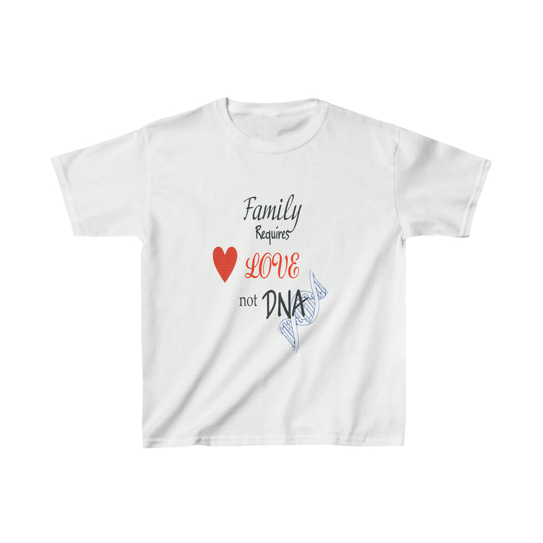 Love Not DNA - Kids T-shirt