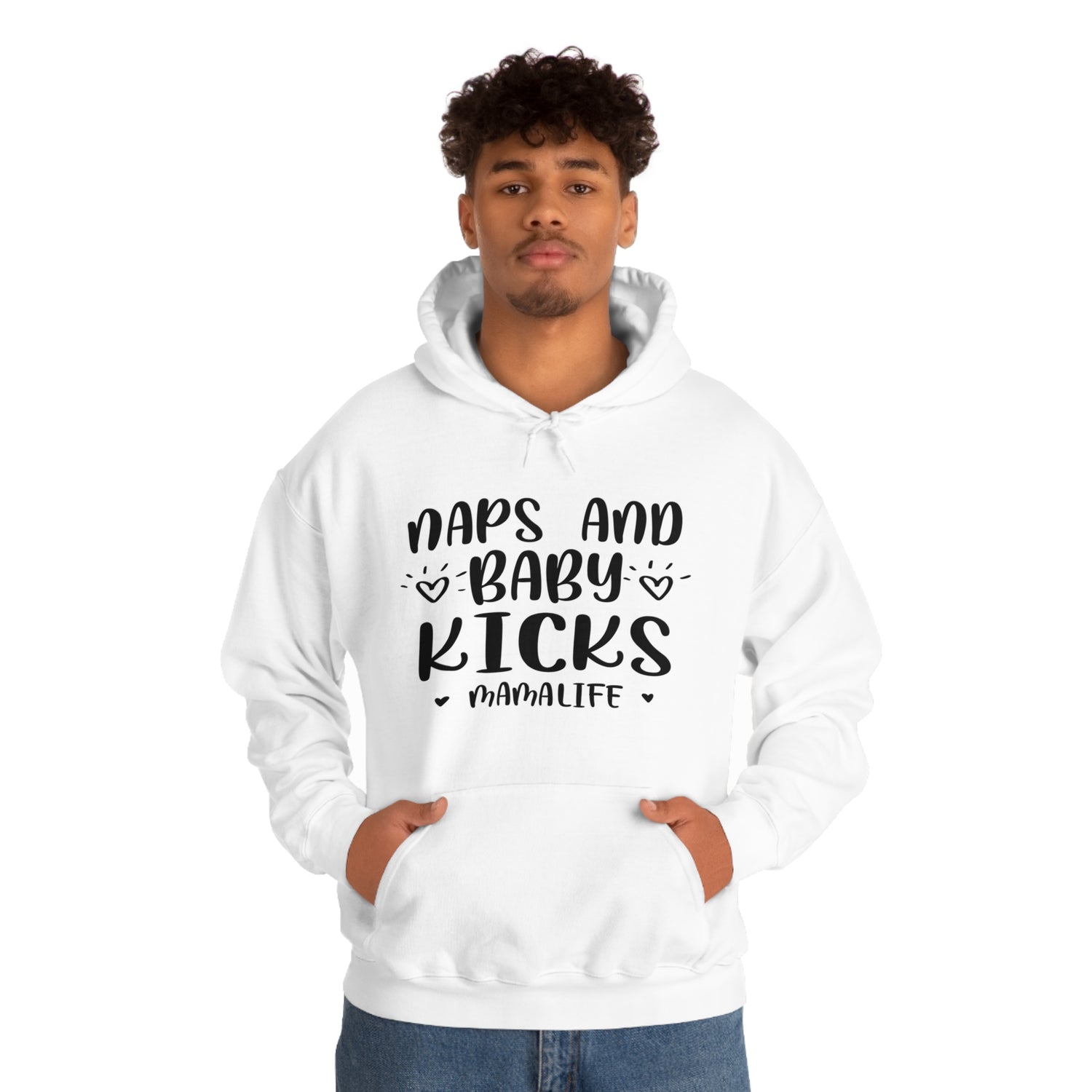Naps & Baby Kicks - Unisex Heavy Blend™ Hooded Sweatshirt