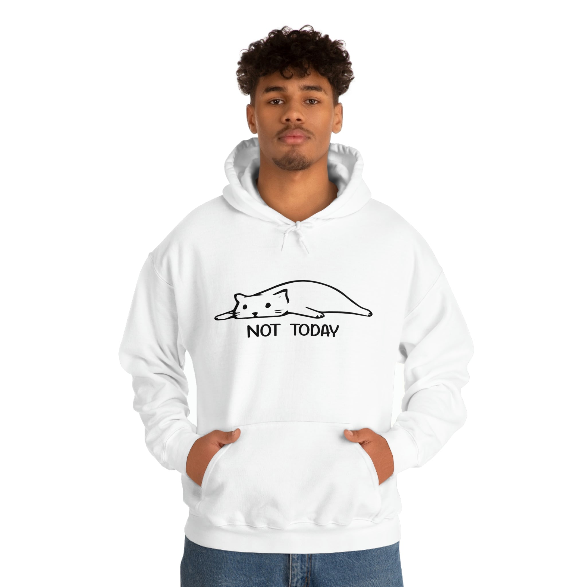 Not Today - Unisex Heavy Blend™ Hooded Sweatshirt