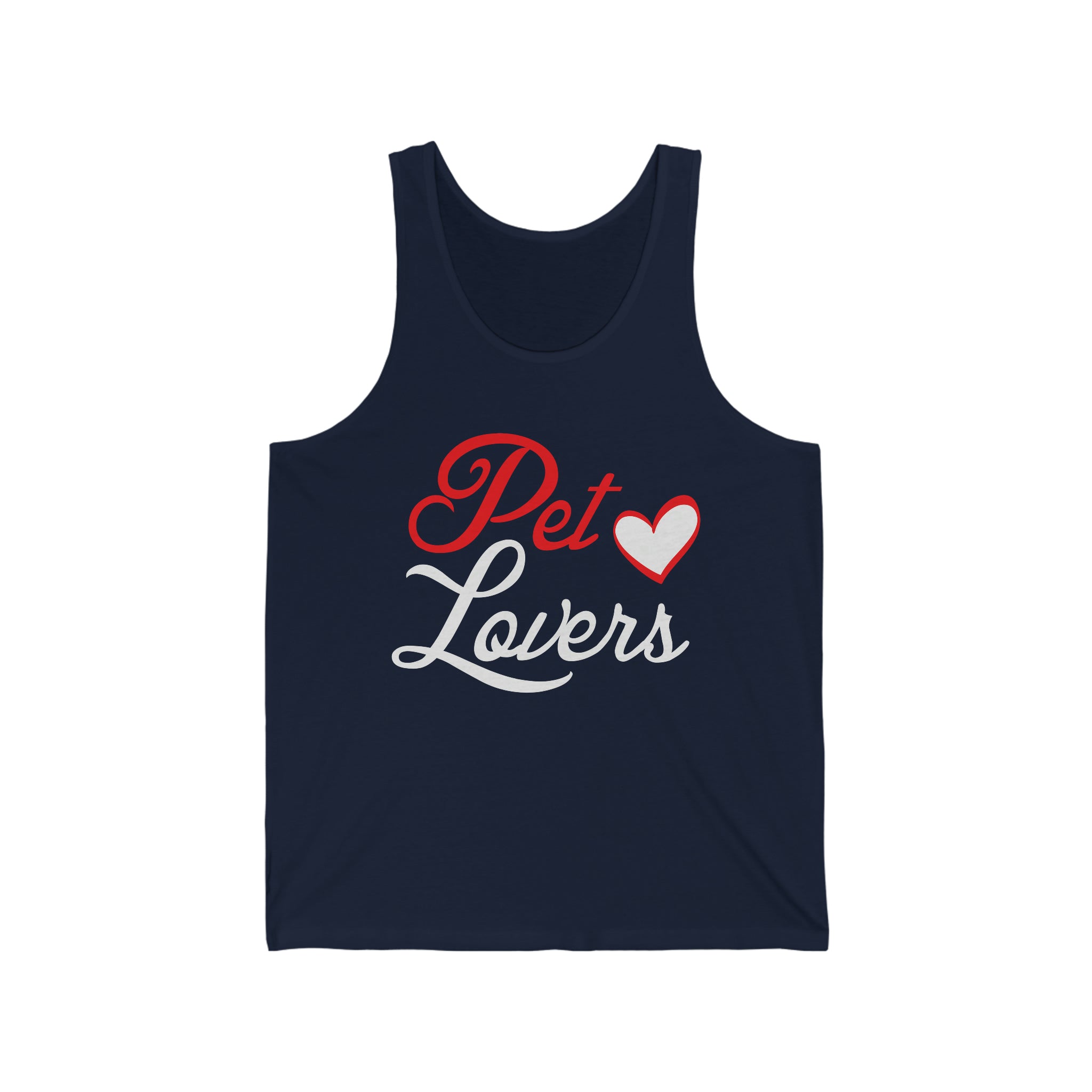 Pet Lovers - Unisex Jersey Tank Top