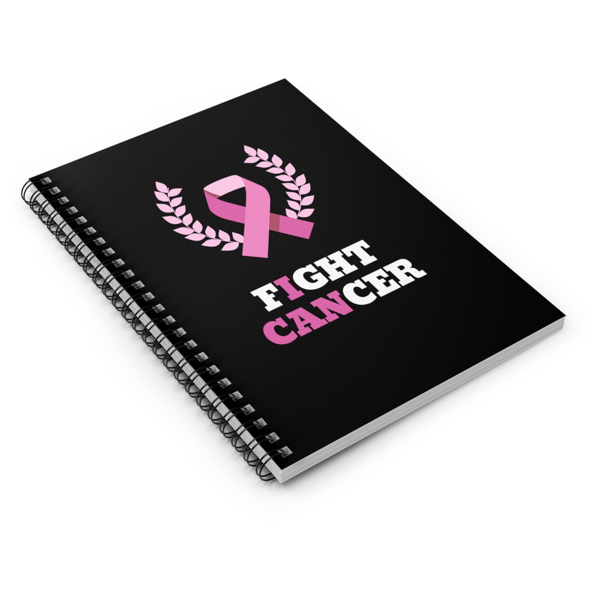 Fight Cancer I Can - Spiral Notebook - Ruled Line