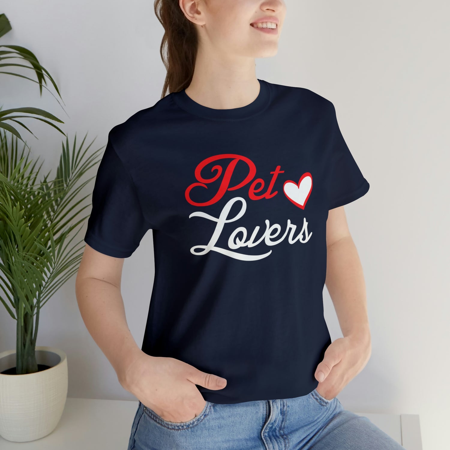 Pet Lovers - Unisex Jersey Short Sleeve Tee