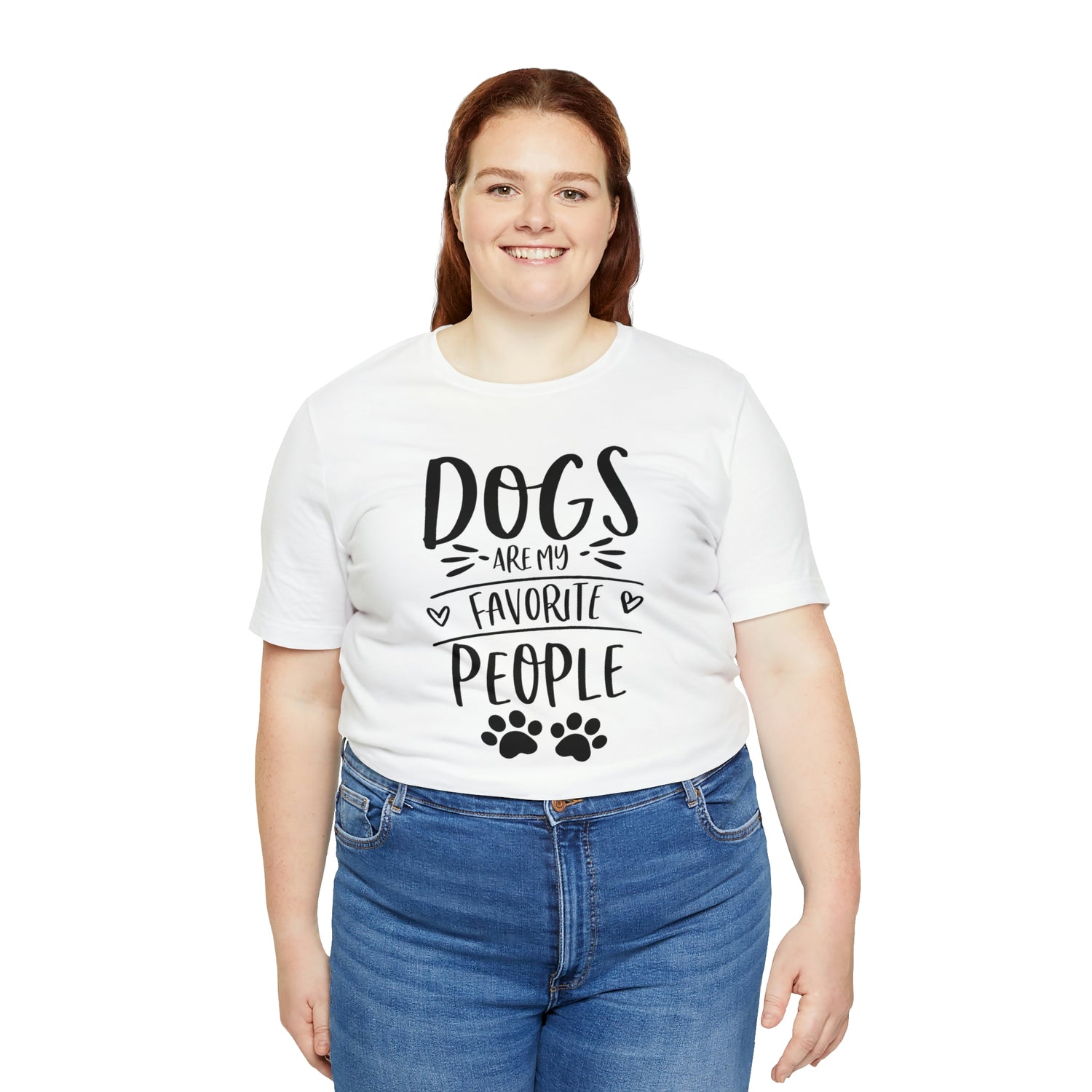 Dogs Are My Favorite People - Unisex Jersey Short Sleeve Tee