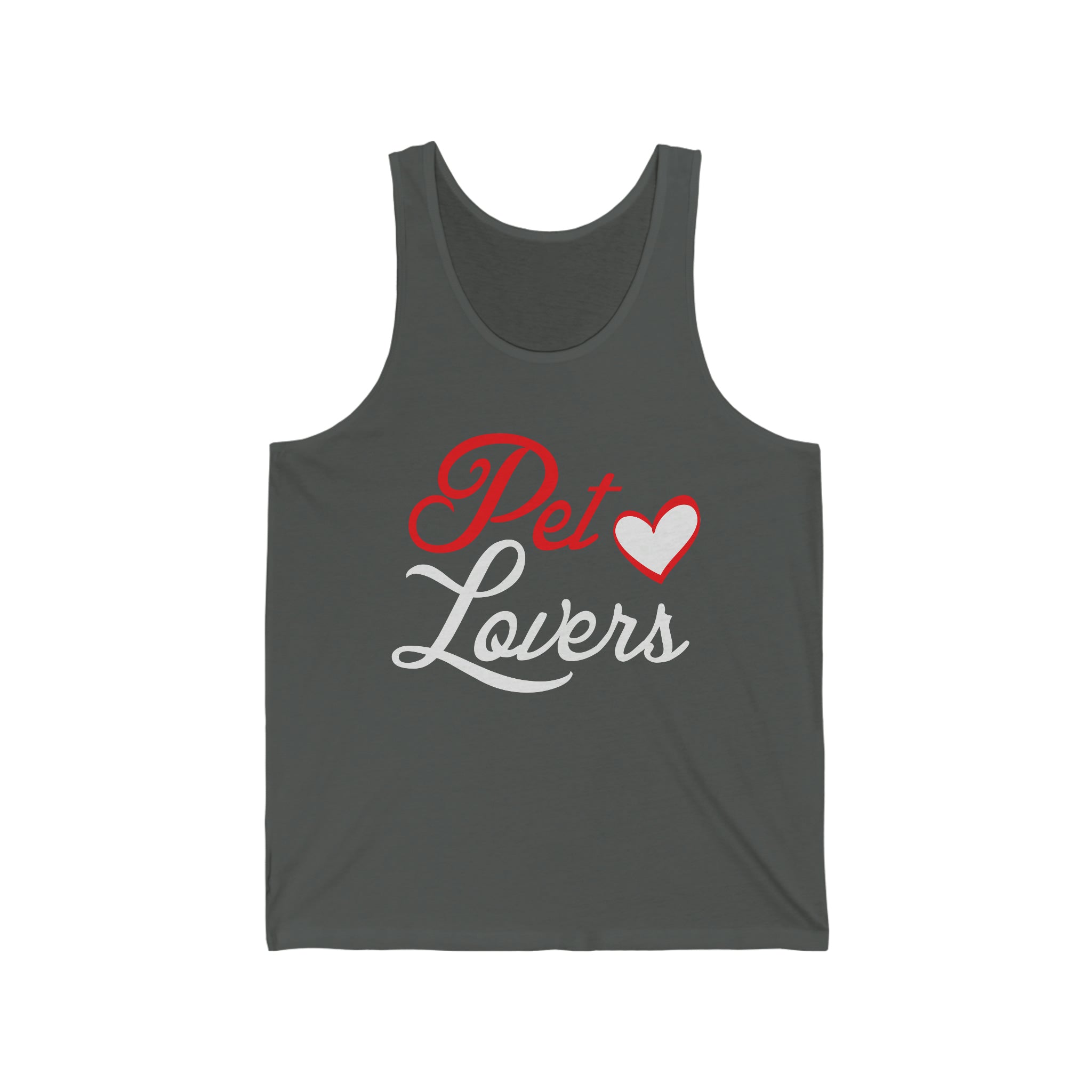 Pet Lovers - Unisex Jersey Tank Top