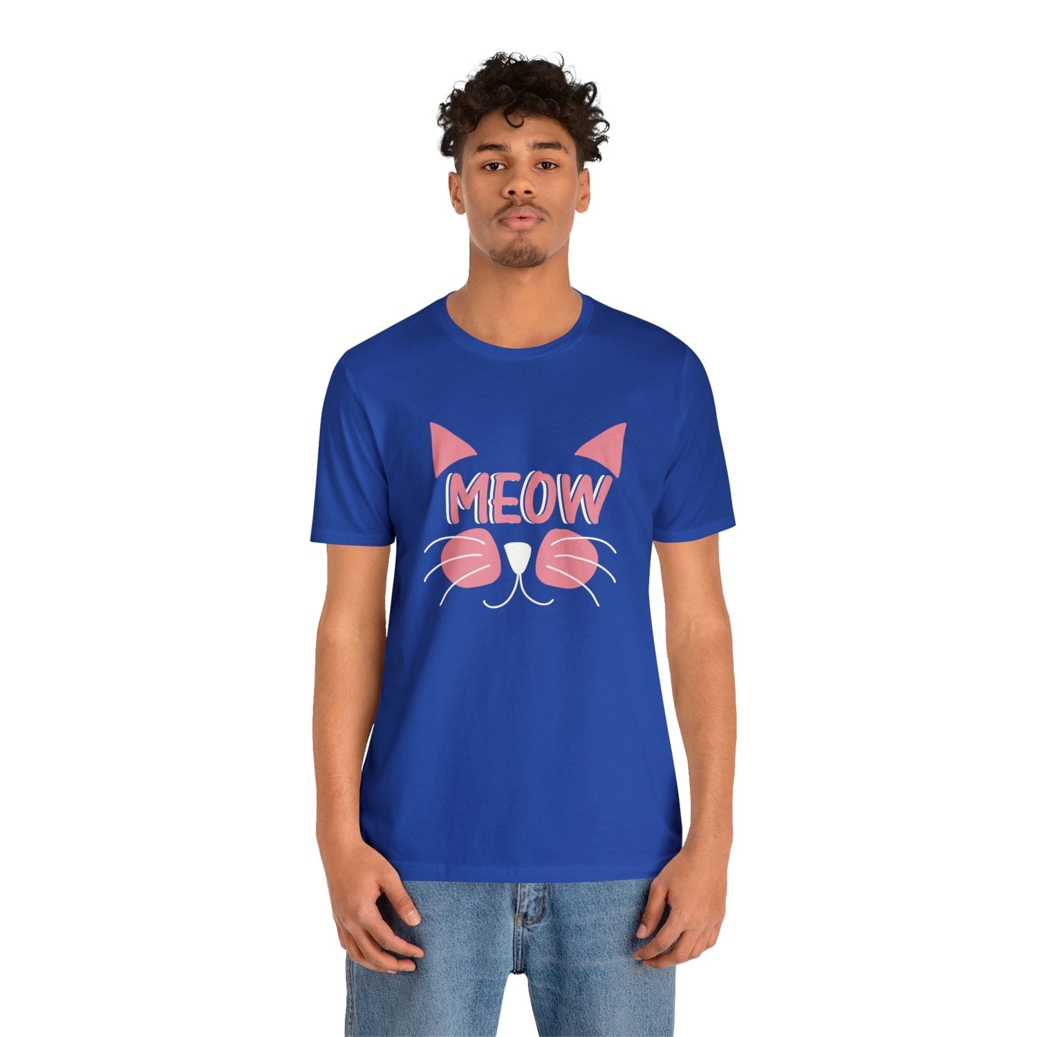 Meow - Unisex Jersey Short Sleeve Tee