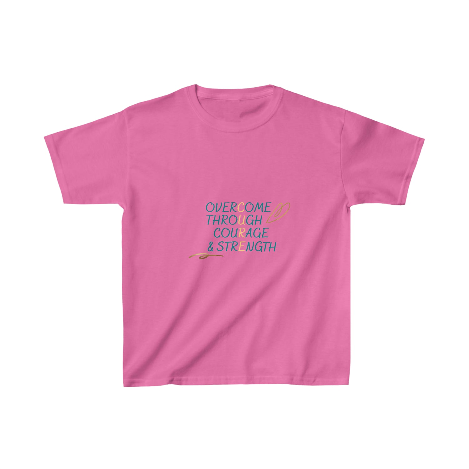 Overcome Through Courage and Strength - Kid&