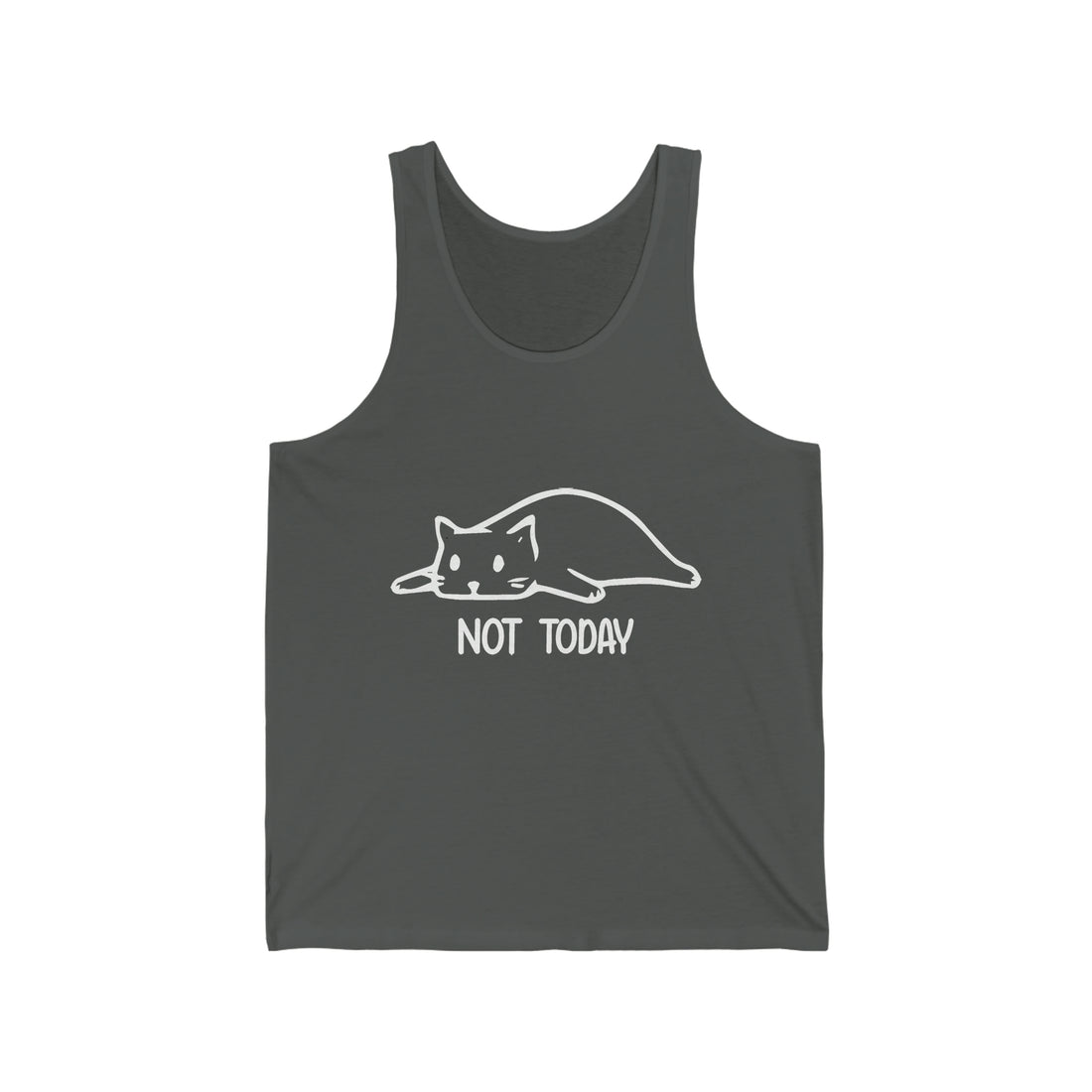 Not Today  - Unisex Jersey Tank Top