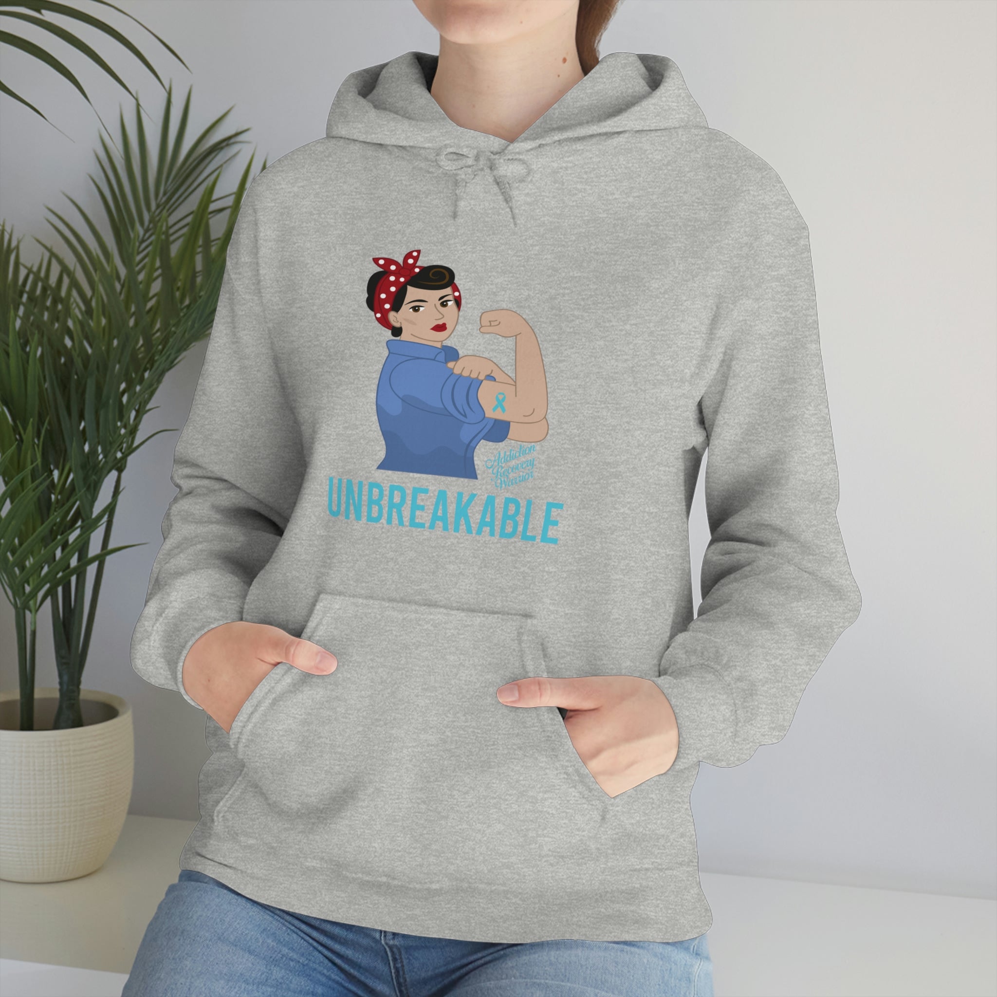 Unbreakable - Unisex Heavy Blend™ Hooded Sweatshirt