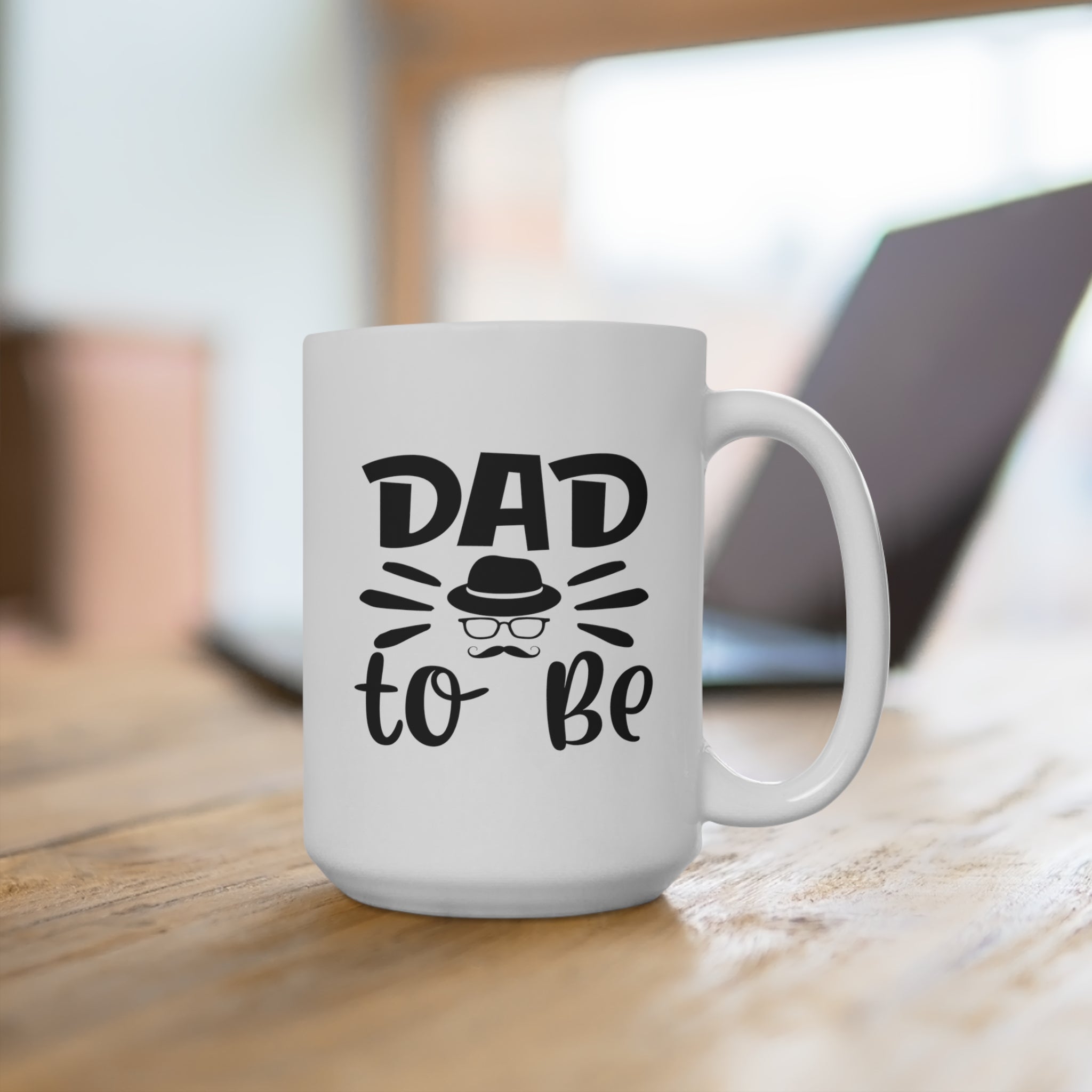 Dad To Be - White Ceramic Mug 2 sizes Available