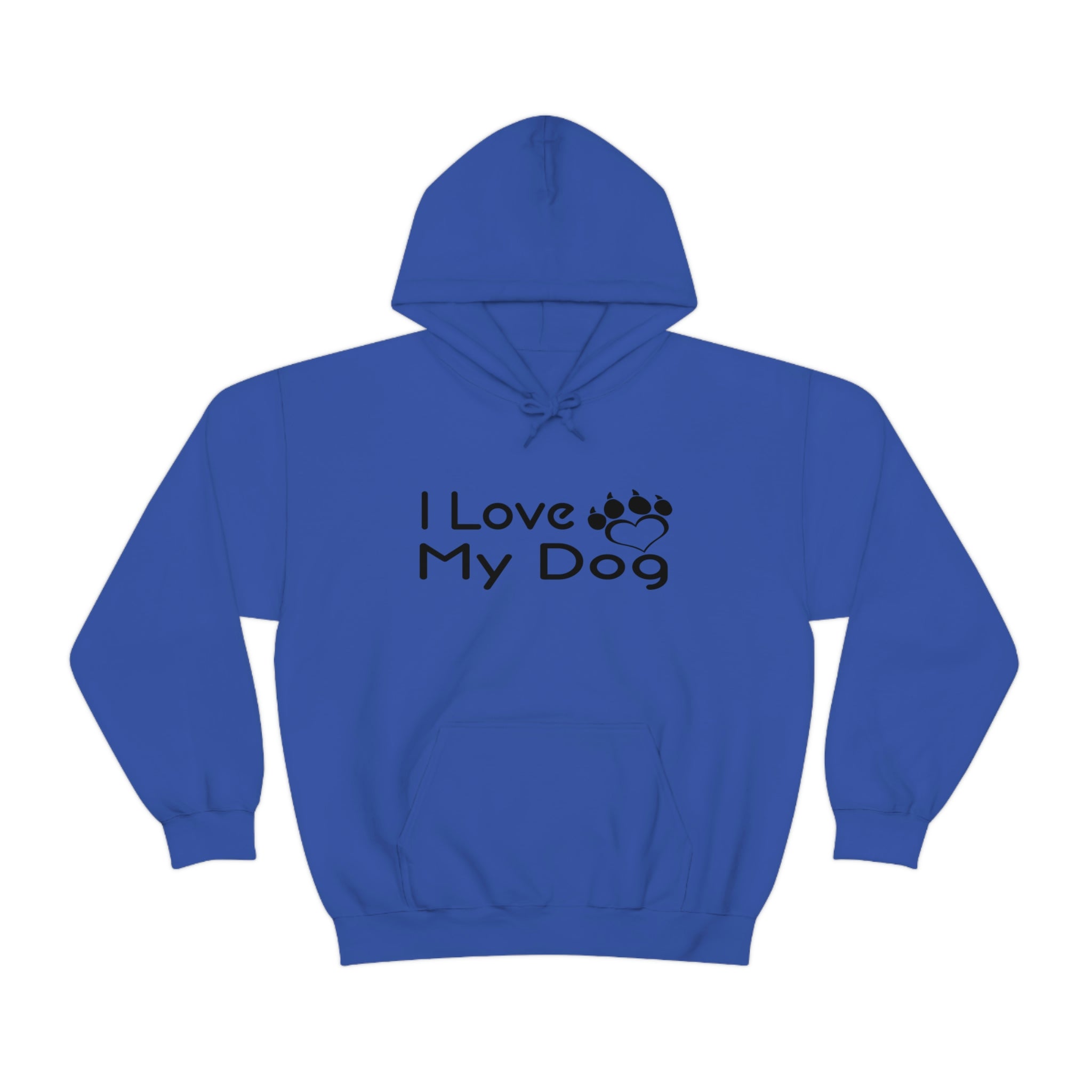 I Love My Dog - Unisex Heavy Blend™ Hooded Sweatshirt