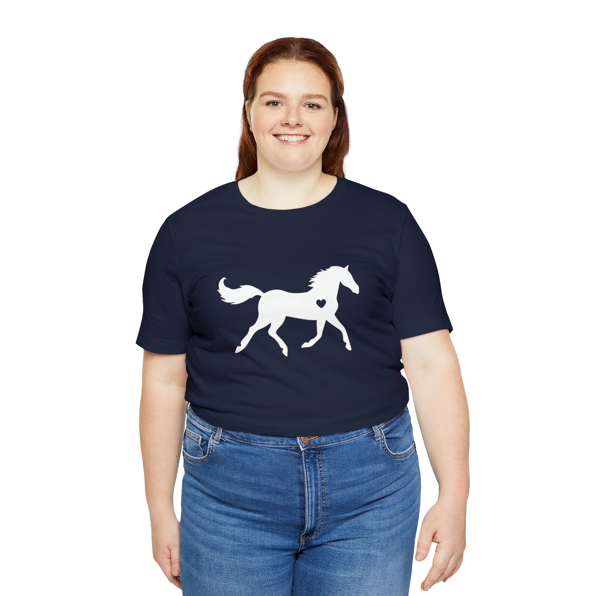 Horse Heart - Unisex Jersey Short Sleeve Tee