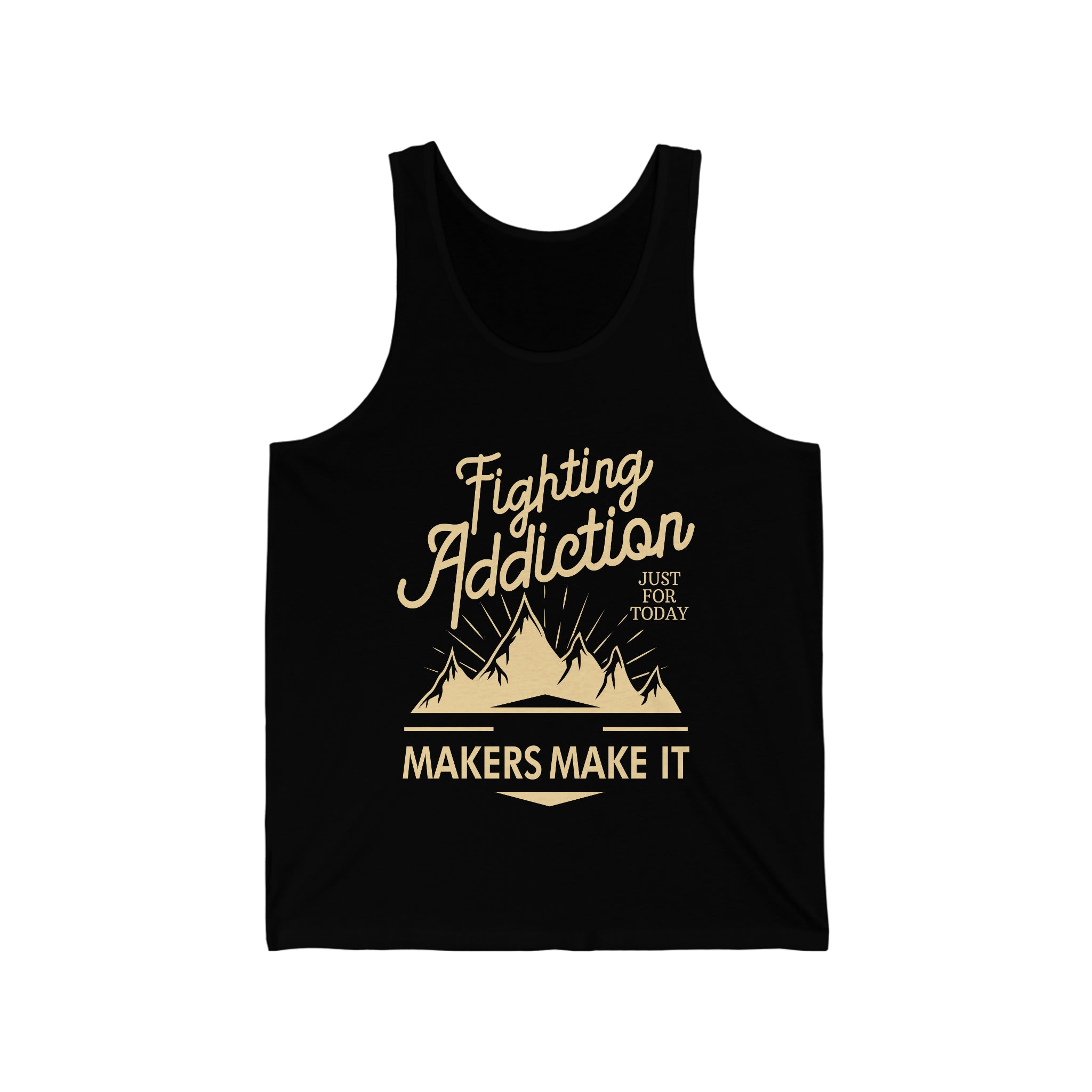 Fighting Addiction - Unisex Jersey Tank Top