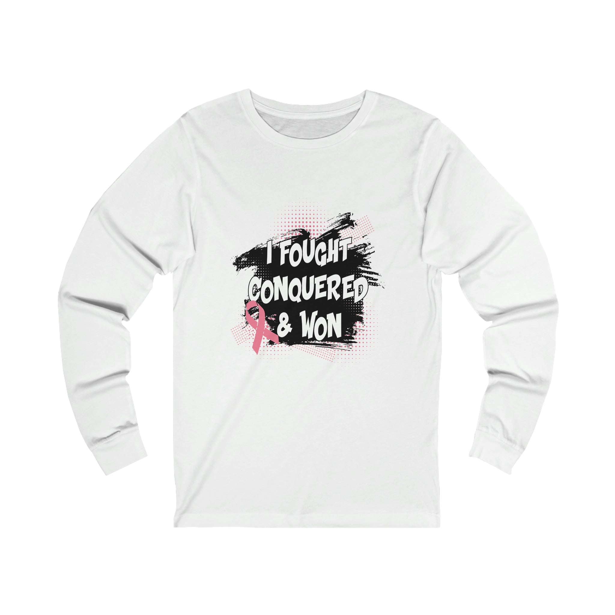 I Fought Conquered & Won - Unisex Jersey Long Sleeve Tee