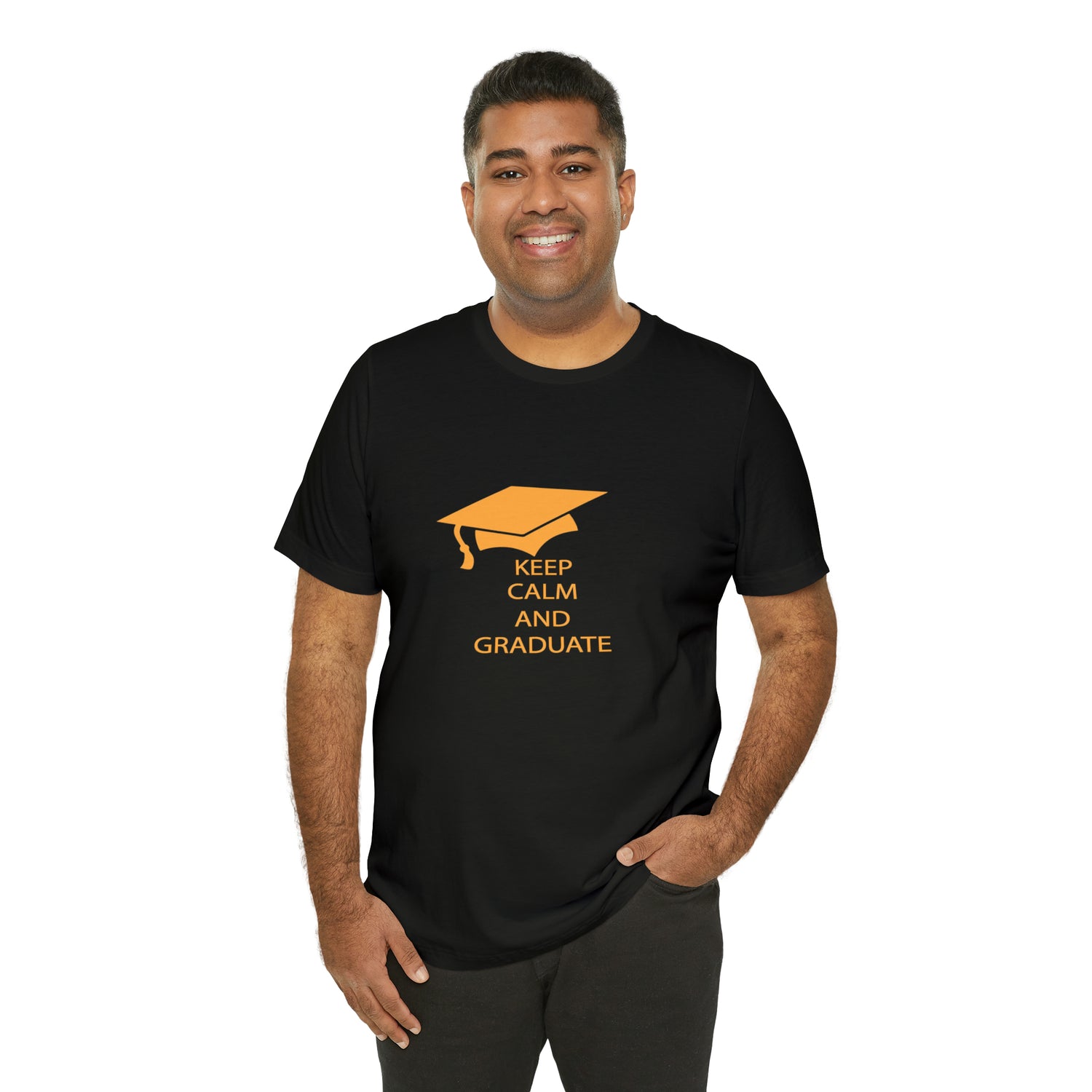 Keep Calm And Graduate - Unisex Jersey Short Sleeve Tee