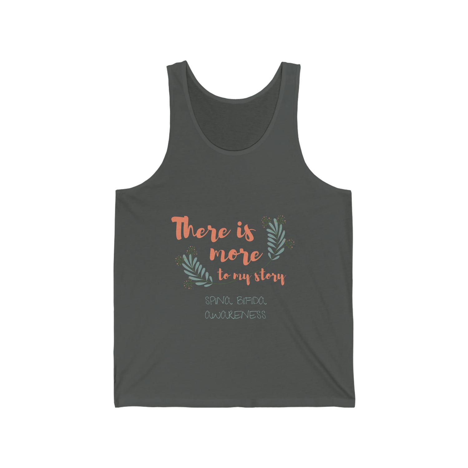 There Is More To My Story Spina Bifida Awareness - Unisex Jersey Tank Top