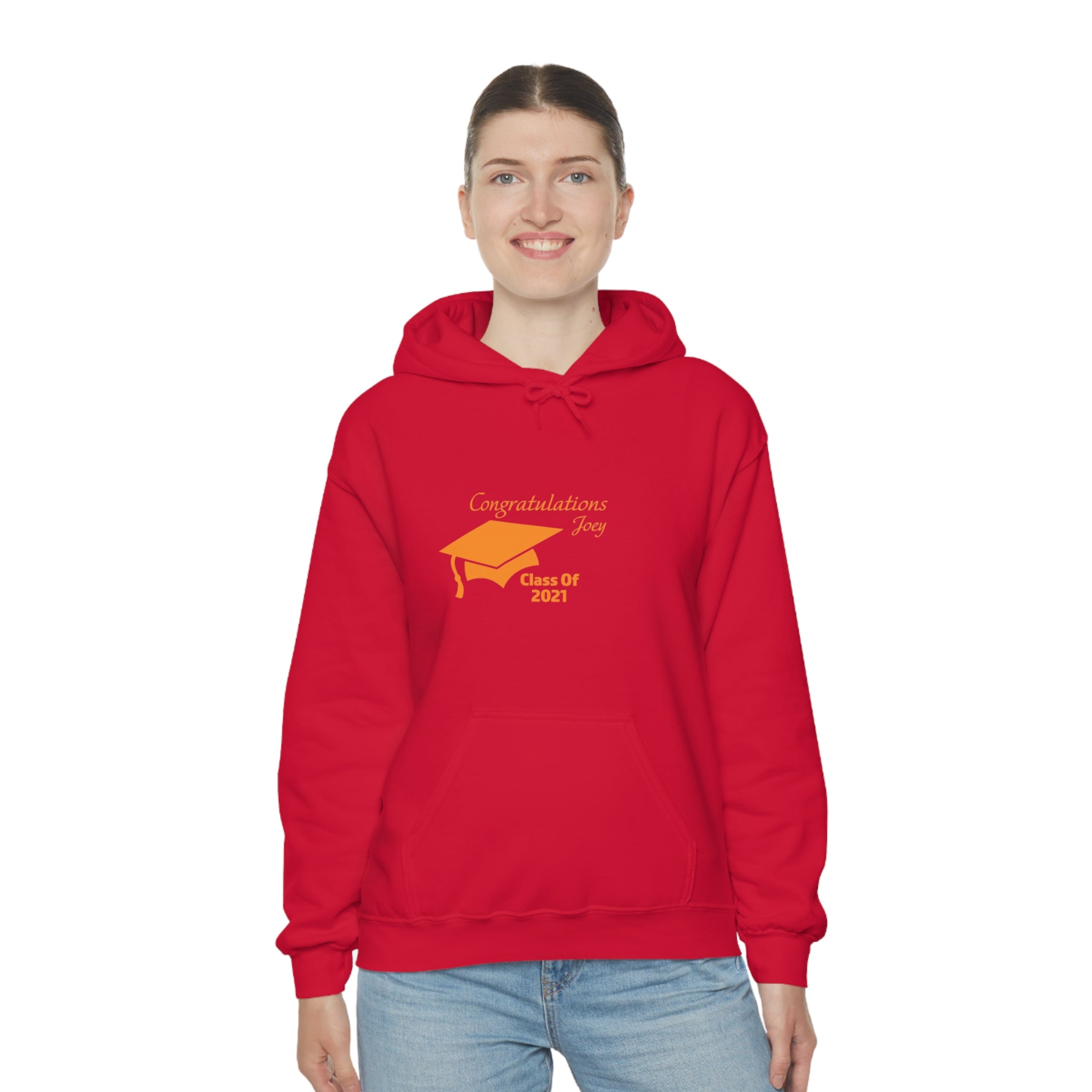 Congratulations With Year & Name Customizable - Unisex Heavy Blend™ Hooded Sweatshirt