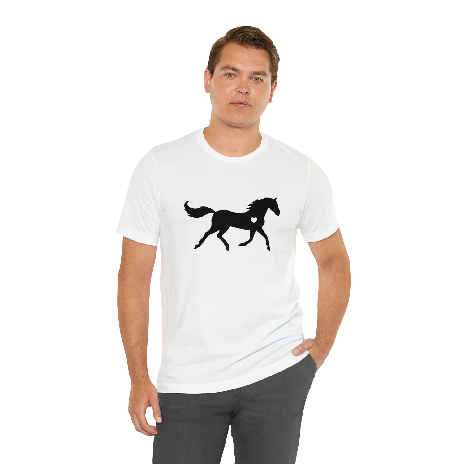 Horse Heart - Unisex Jersey Short Sleeve Tee