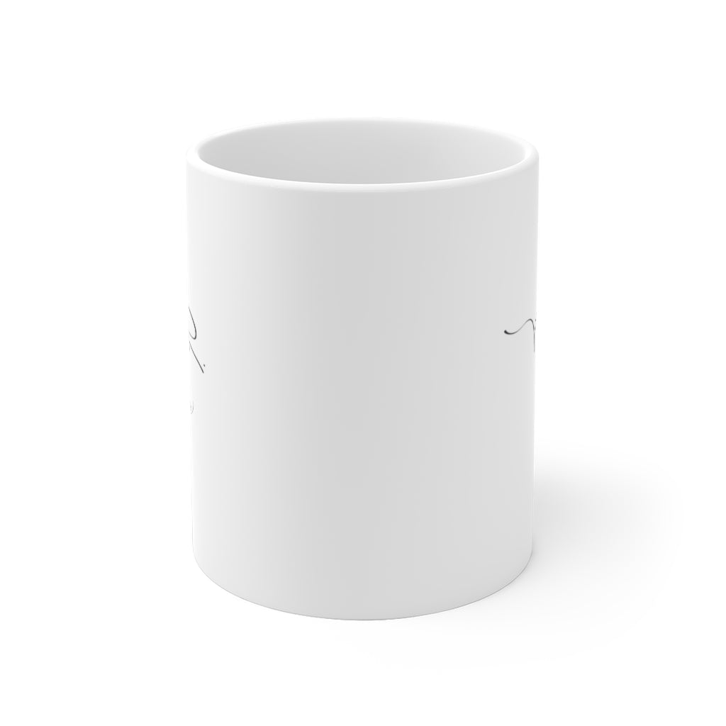 Mr. Established Wedding Date Customizable - White Ceramic Mug 2 sizes Available