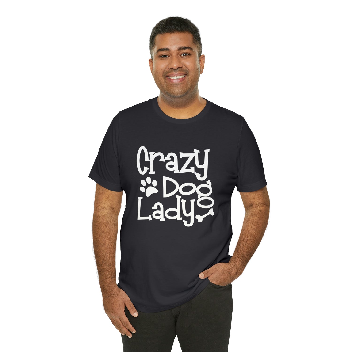 Crazy Dog Lady - Unisex Jersey Short Sleeve Tee