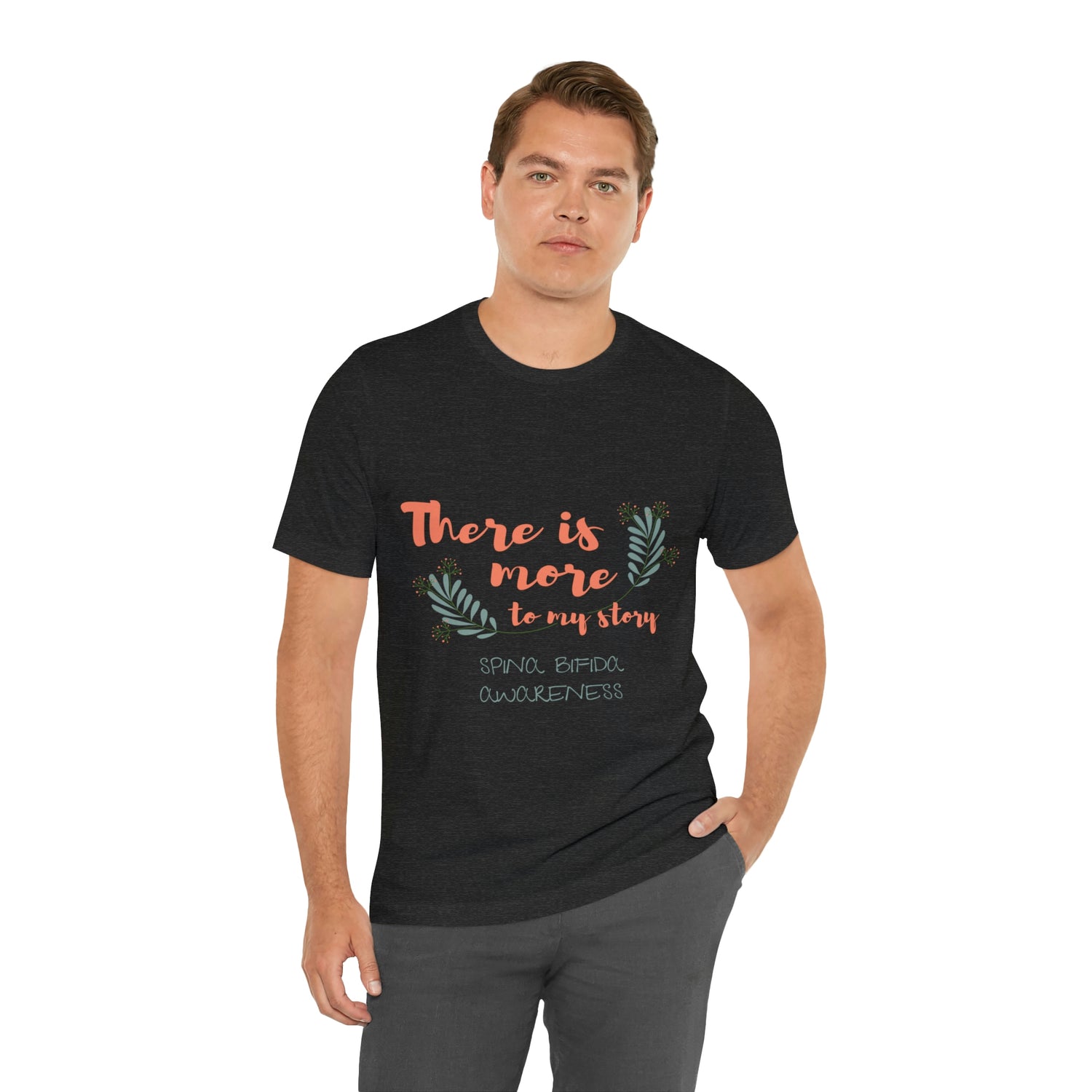 There Is More To My Story Spina Bifida Awareness - Unisex Jersey Short Sleeve Tee