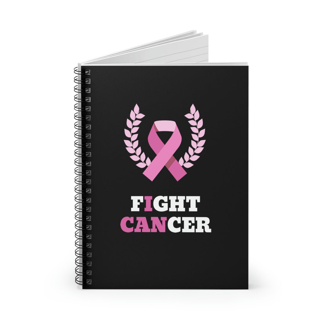Fight Cancer I Can - Spiral Notebook - Ruled Line