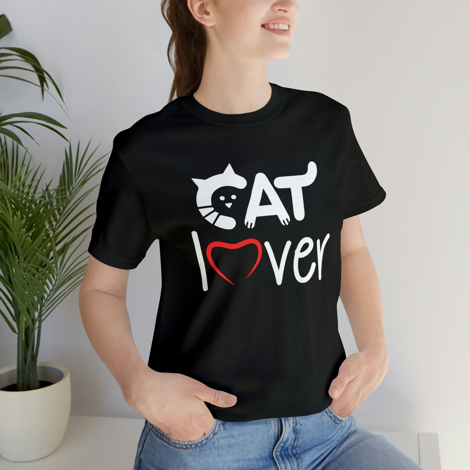 Cat Lover - Unisex Jersey Short Sleeve Tee