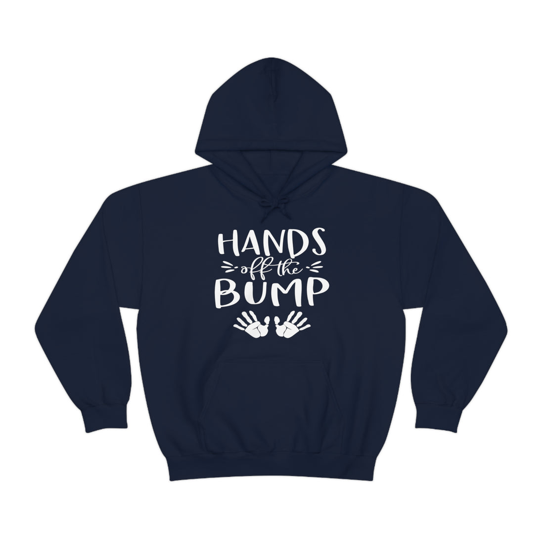 Hands Off The Bump - Unisex Heavy Blend™ Hooded Sweatshirt