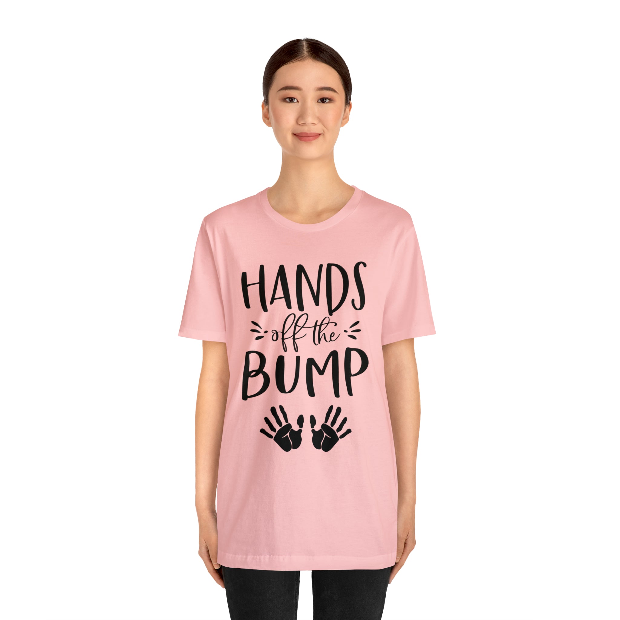 Hands Off The Bump - Unisex Jersey Short Sleeve Tee