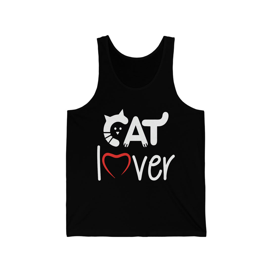 Cat Lover - Unisex Jersey Tank Top